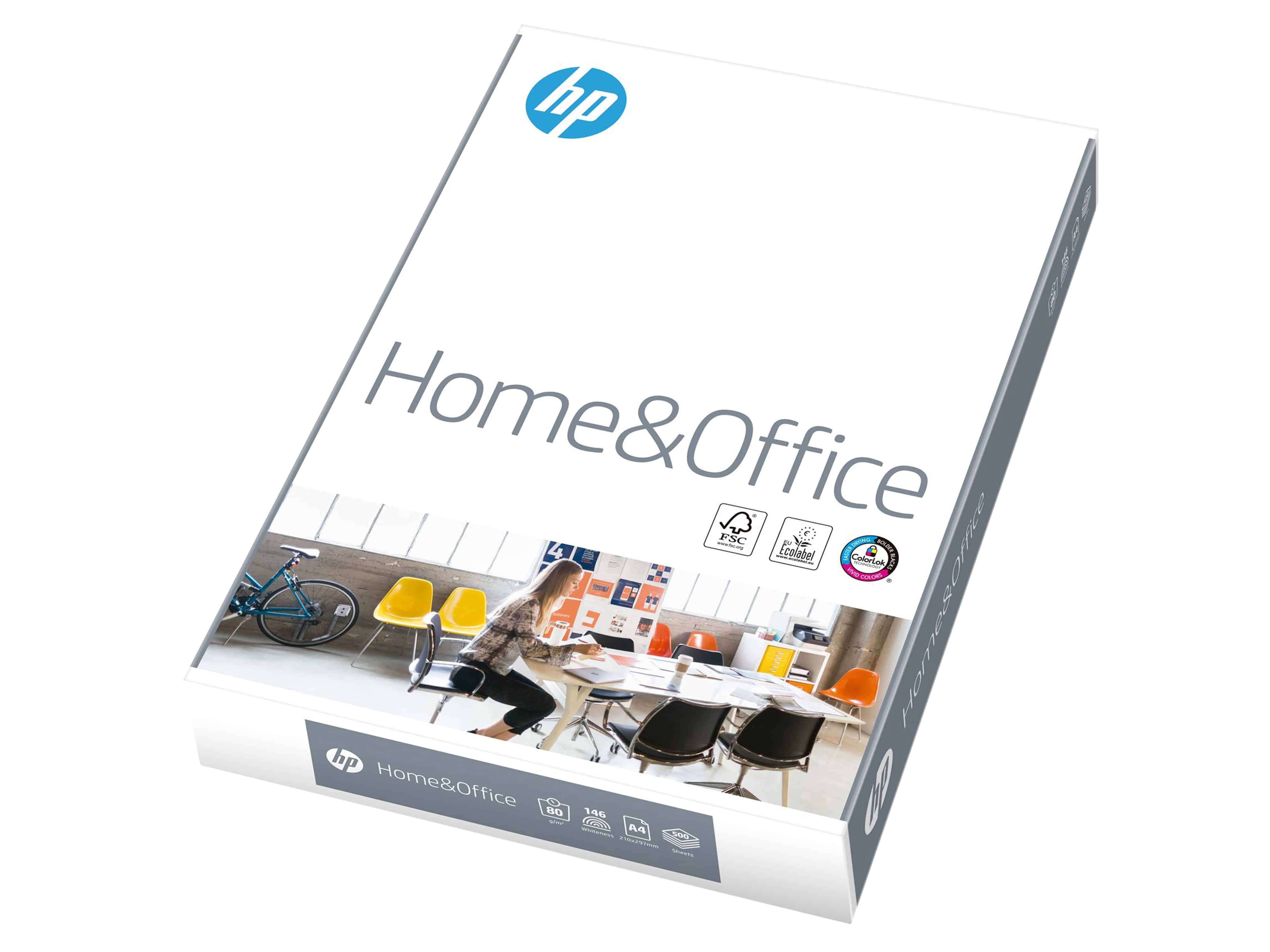 HP Kopierpapier Home & Office 80g 500 Blatt 