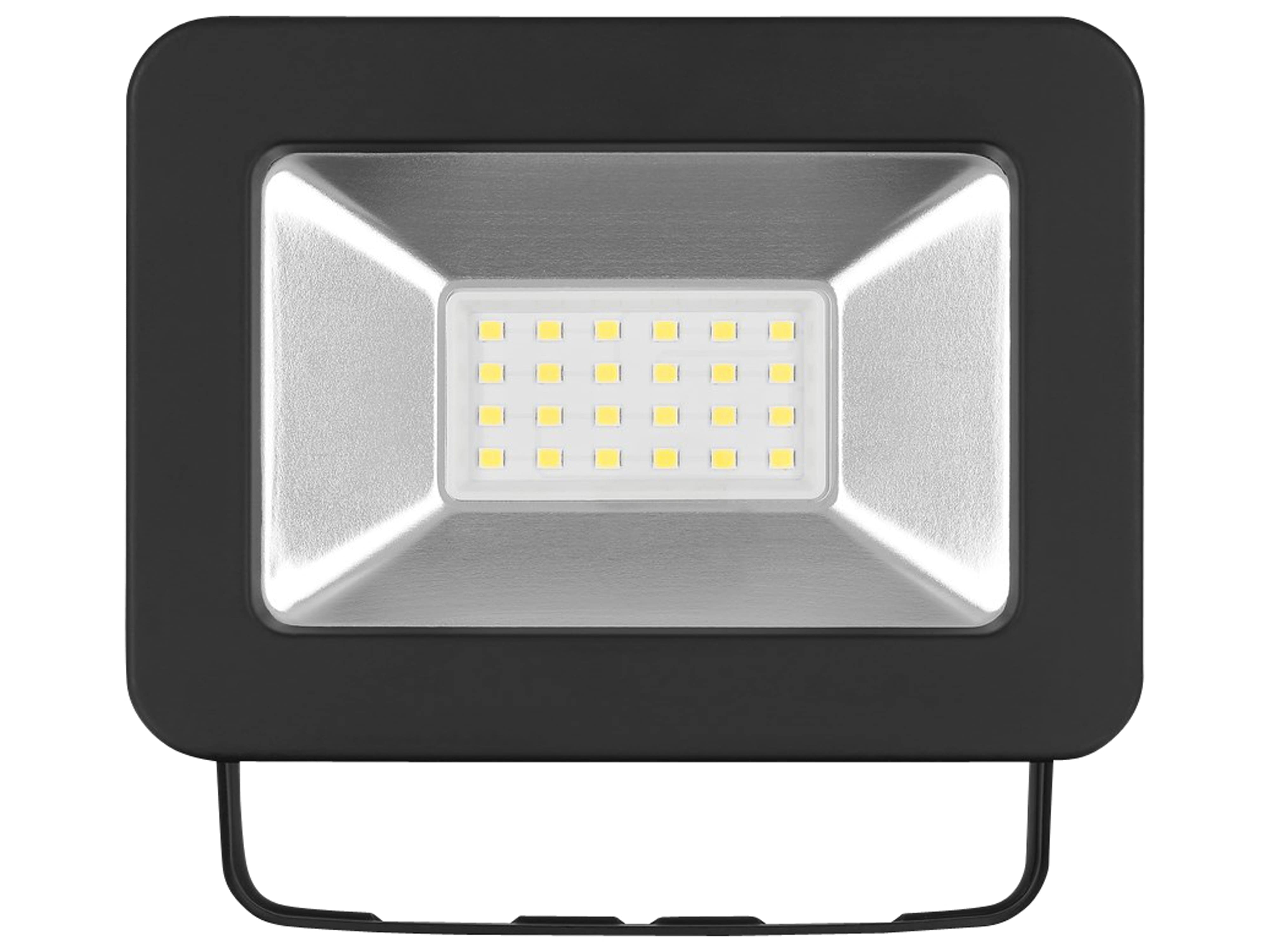 GOOBAY LED-Fluter, 20W, 1700lm, 4000K, schwarz