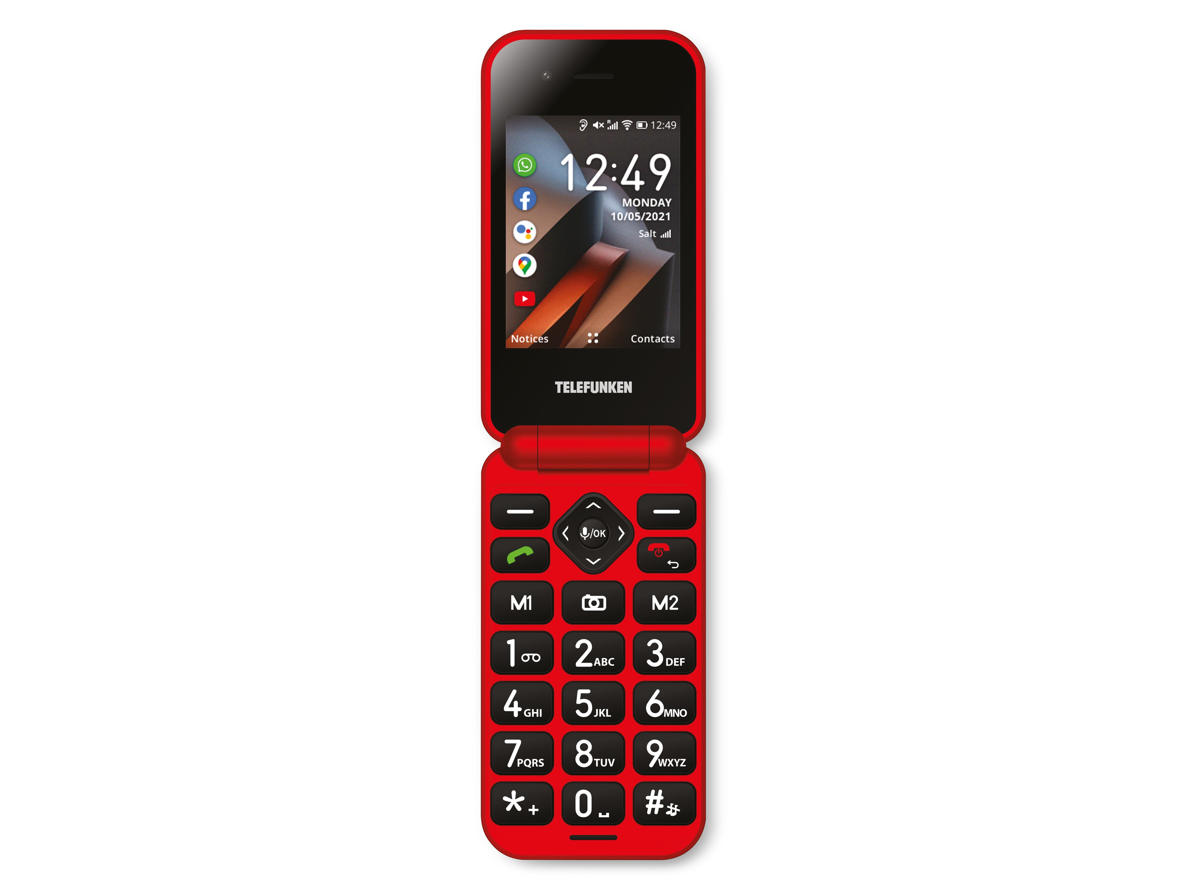 TELEFUNKEN Handy S740, rot