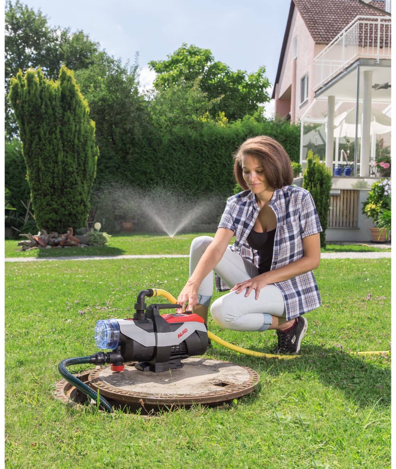 AL-KO Gartenpumpe JET 3600 Easy, 850 W