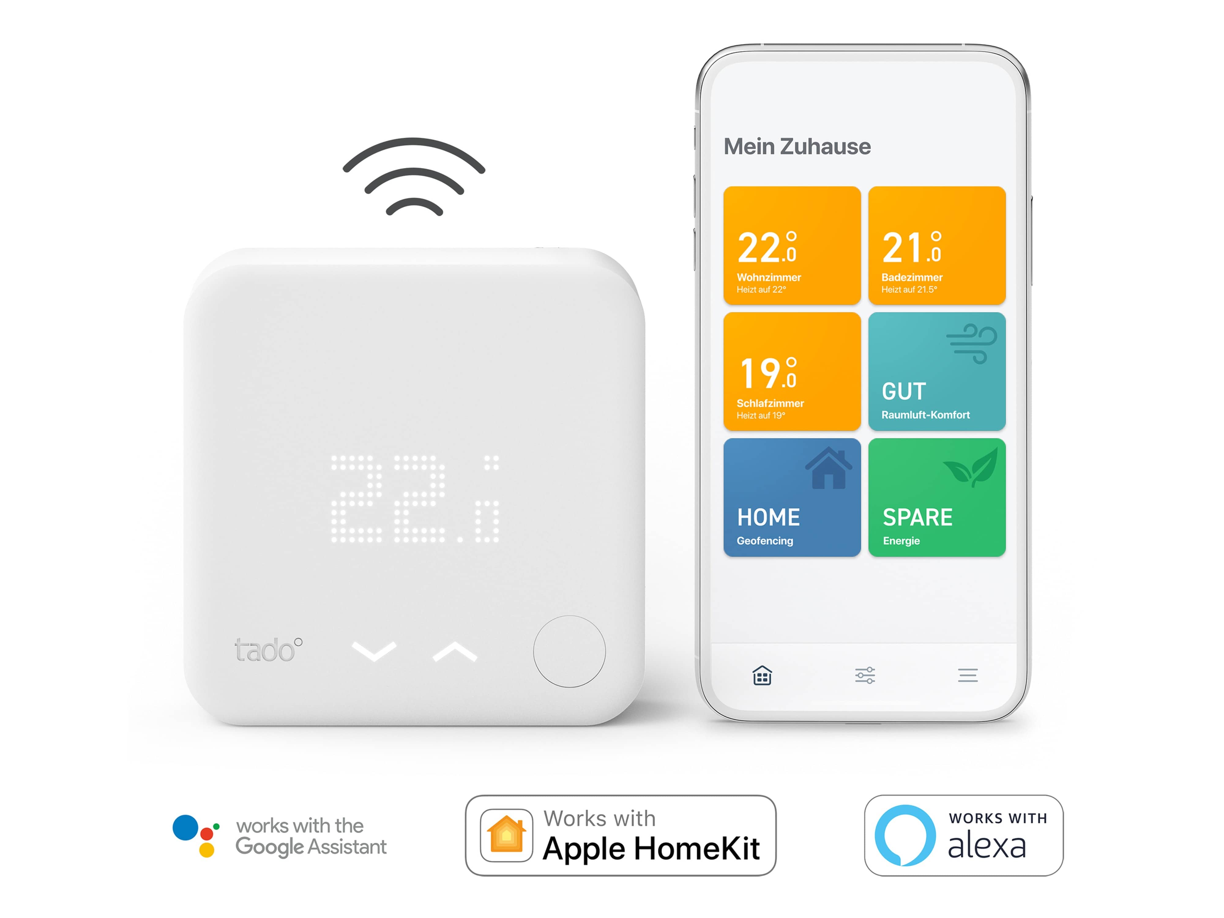 TADO Smart Thermostat Starter Kit V3+, WLAN, 30893