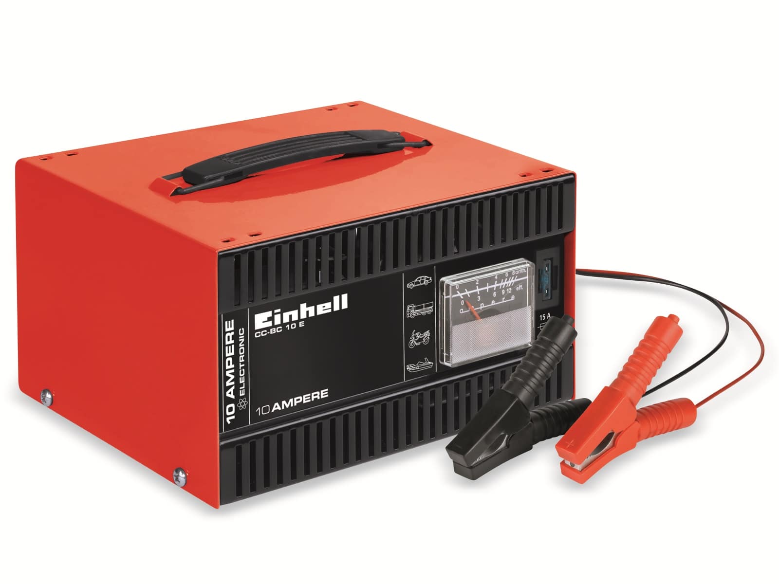 EINHELL Batterie-Ladegerät CC-BC 10 E, 12 V, 10 A