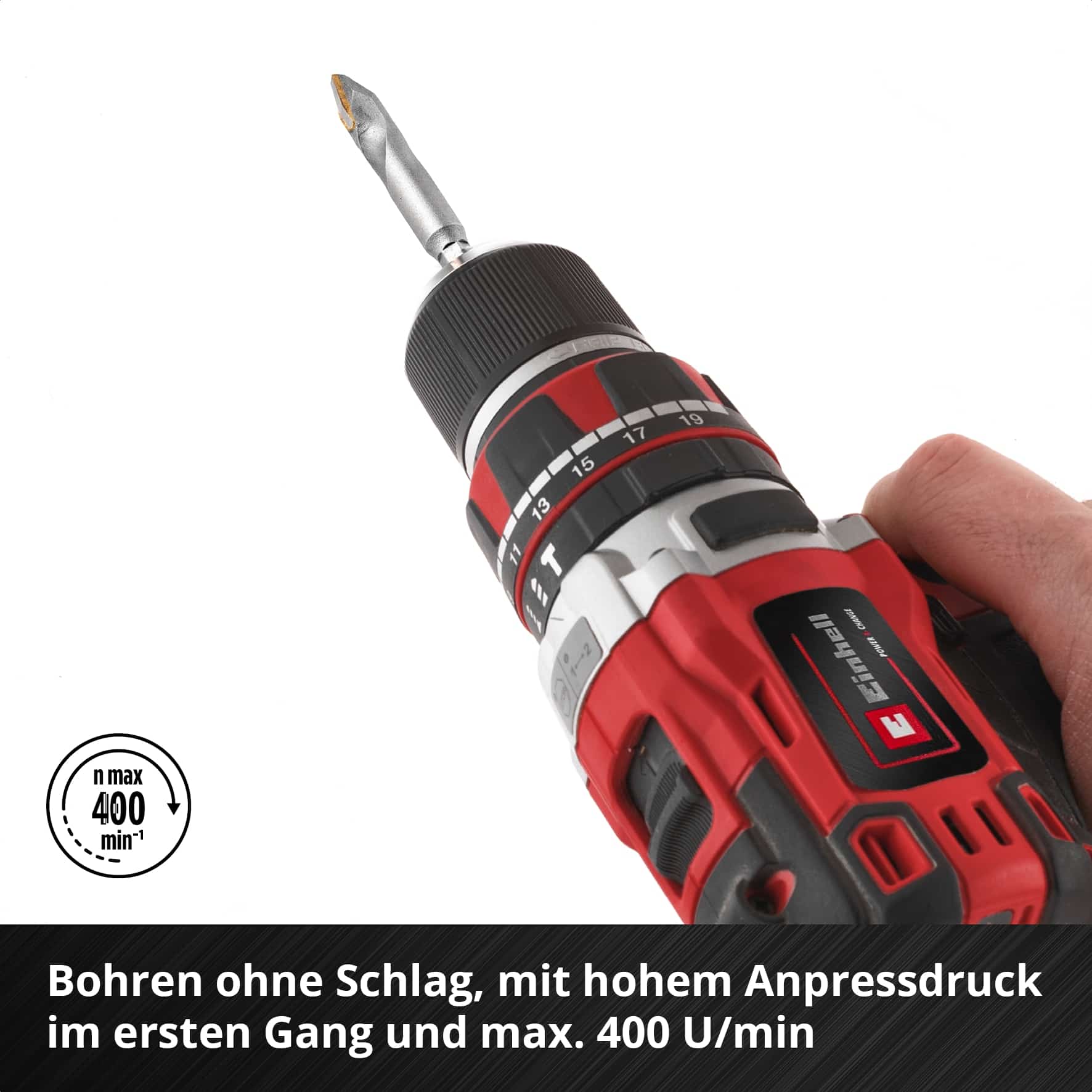 EINHELL Fliesenbohrer-Set, 51410, S-Case, 5-10 mm, 10-teilig