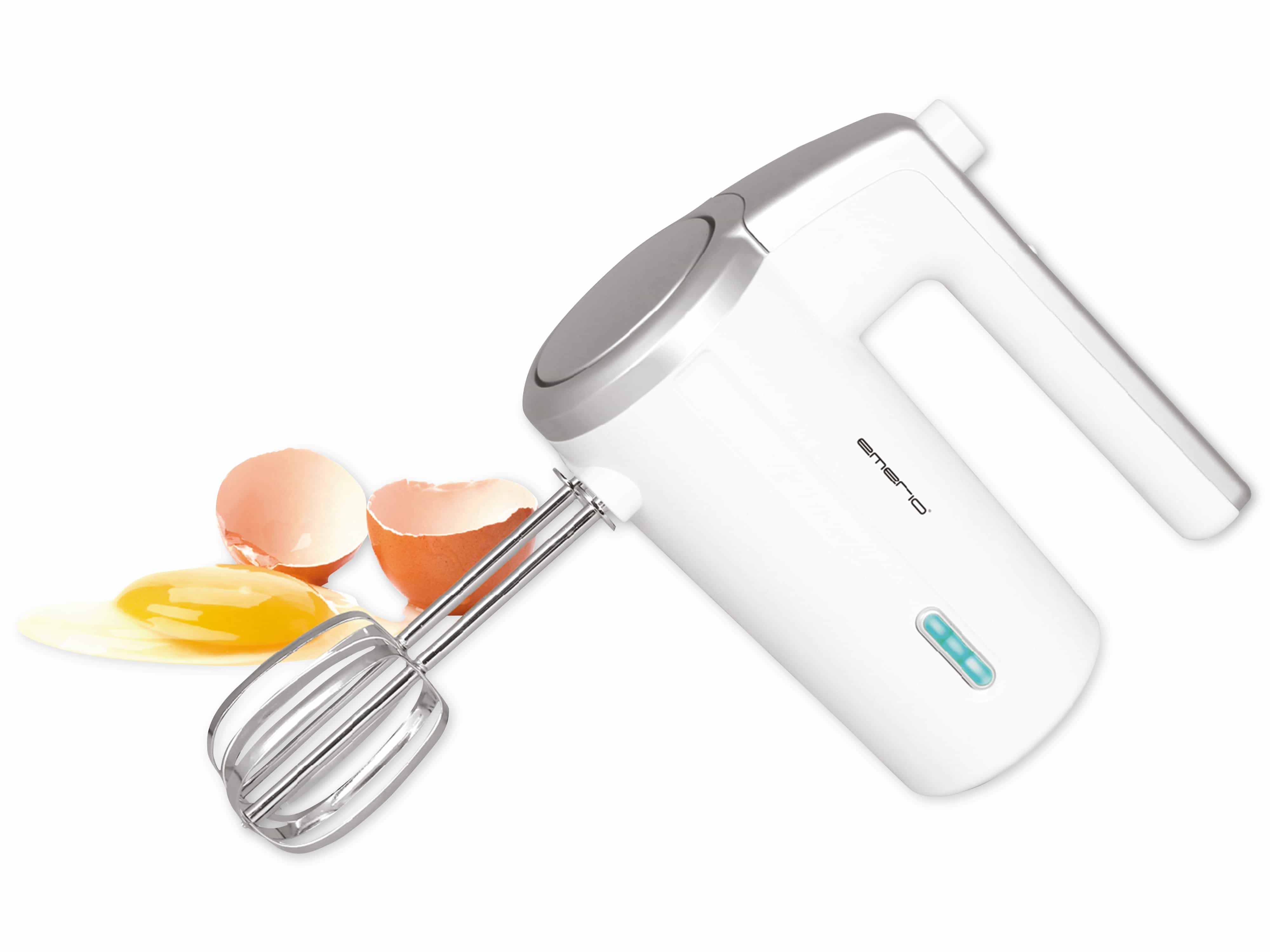 EMERIO Akku-Handmixer HM-126681, 80 W, weiß