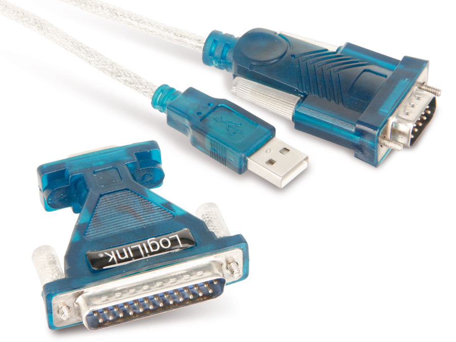 LogiLink USB2.0-Adapterkabel auf Seriell