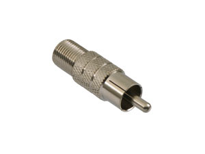 S-IMPULS F-Adapter, F-Kupplung/Cinchstecker