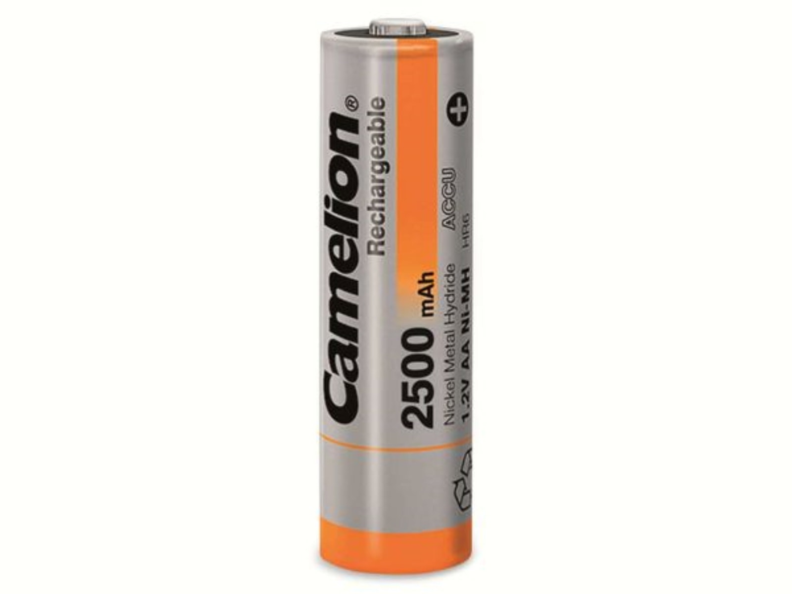 CAMELION NiMH-Mignon-Akku 2500 mAh, 4 Stück, mit Batterienbox