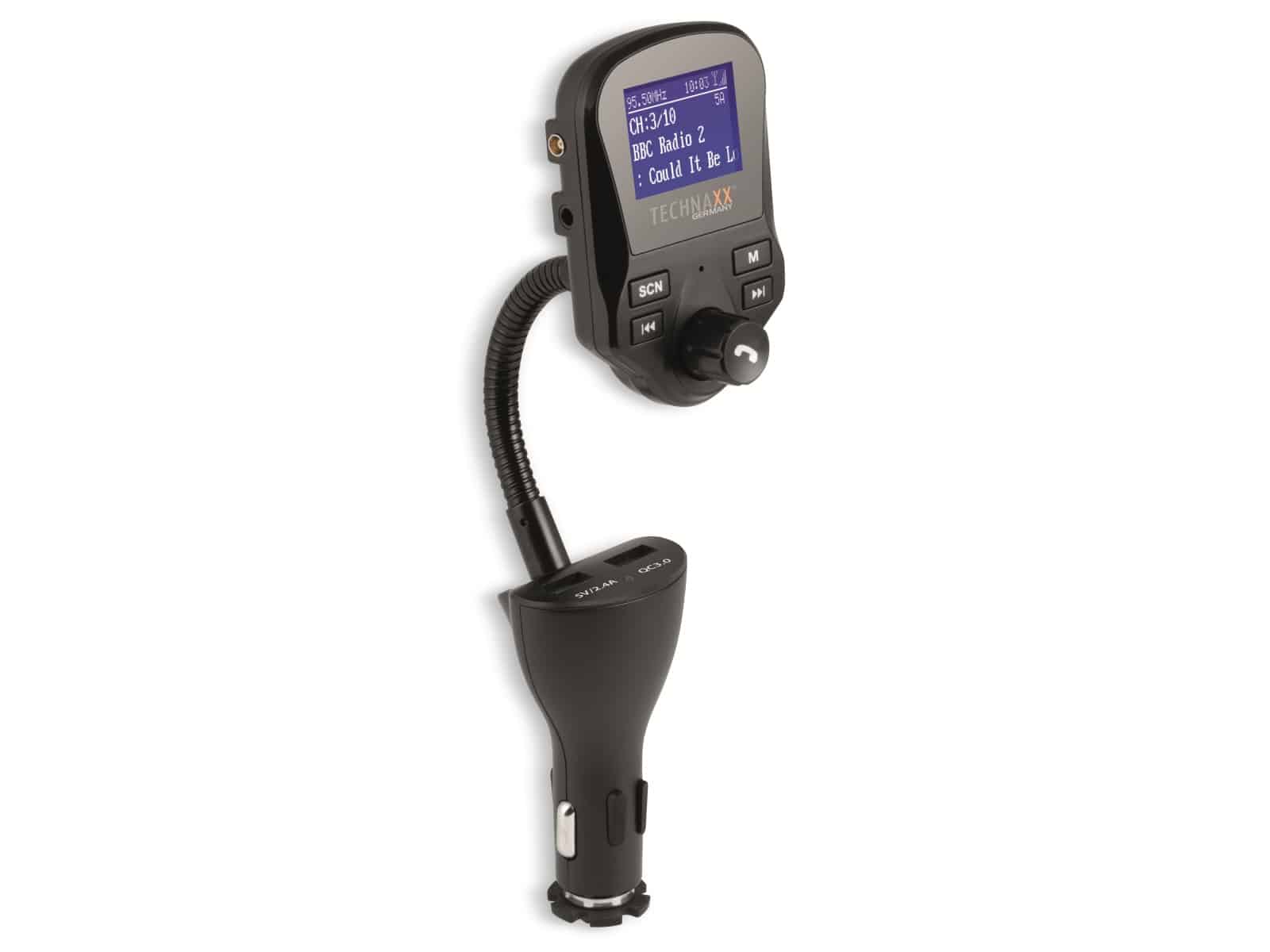 TECHNAXX DAB+/FM Transmitter FMT1500BT