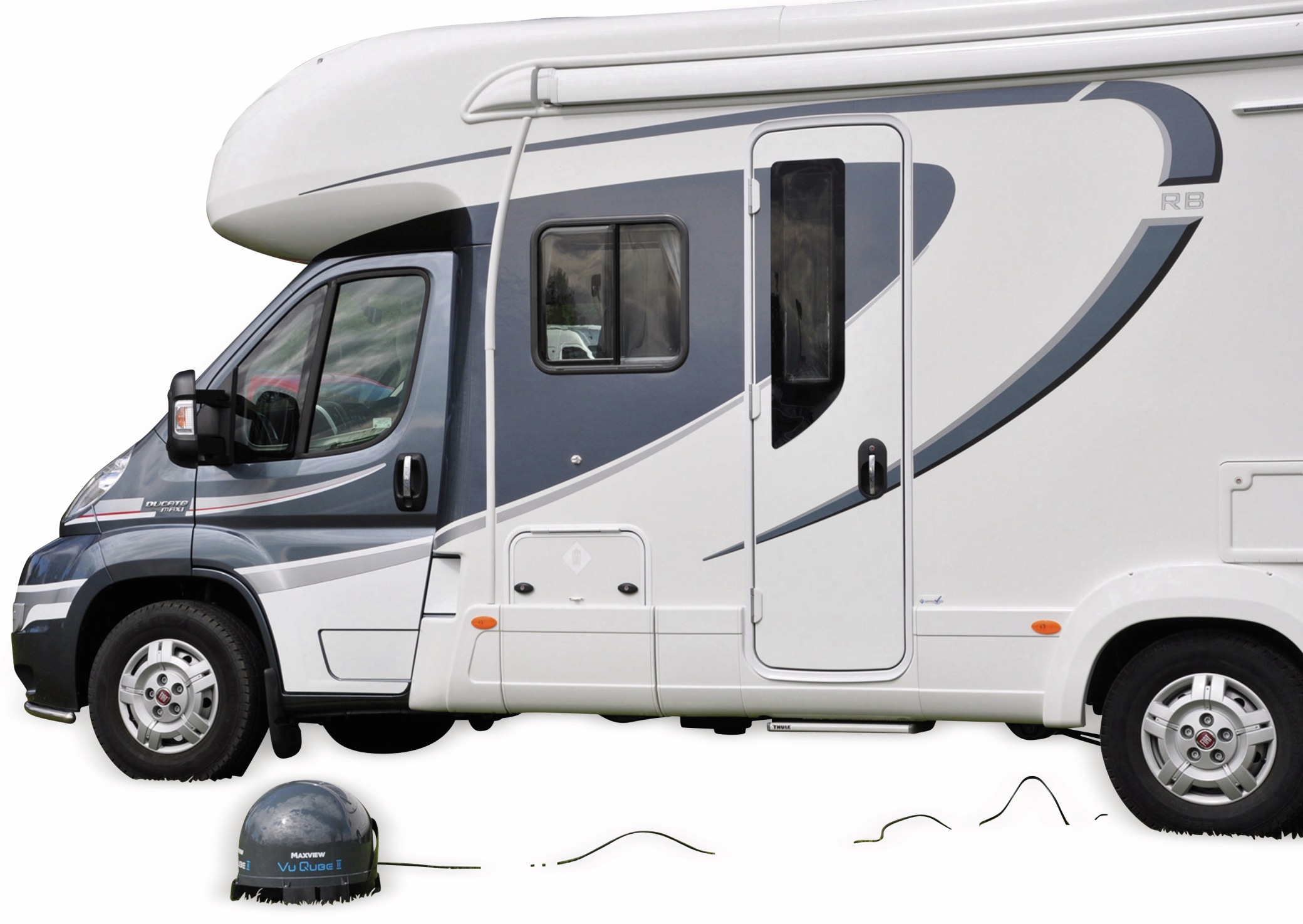 MAXVIEW Campingantenne VU Qube Auto II