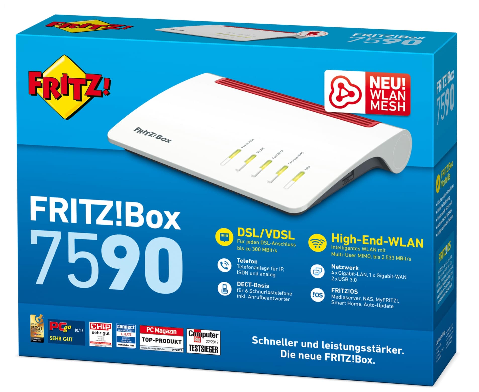 AVM WLAN-Router FRITZ!Box 7590