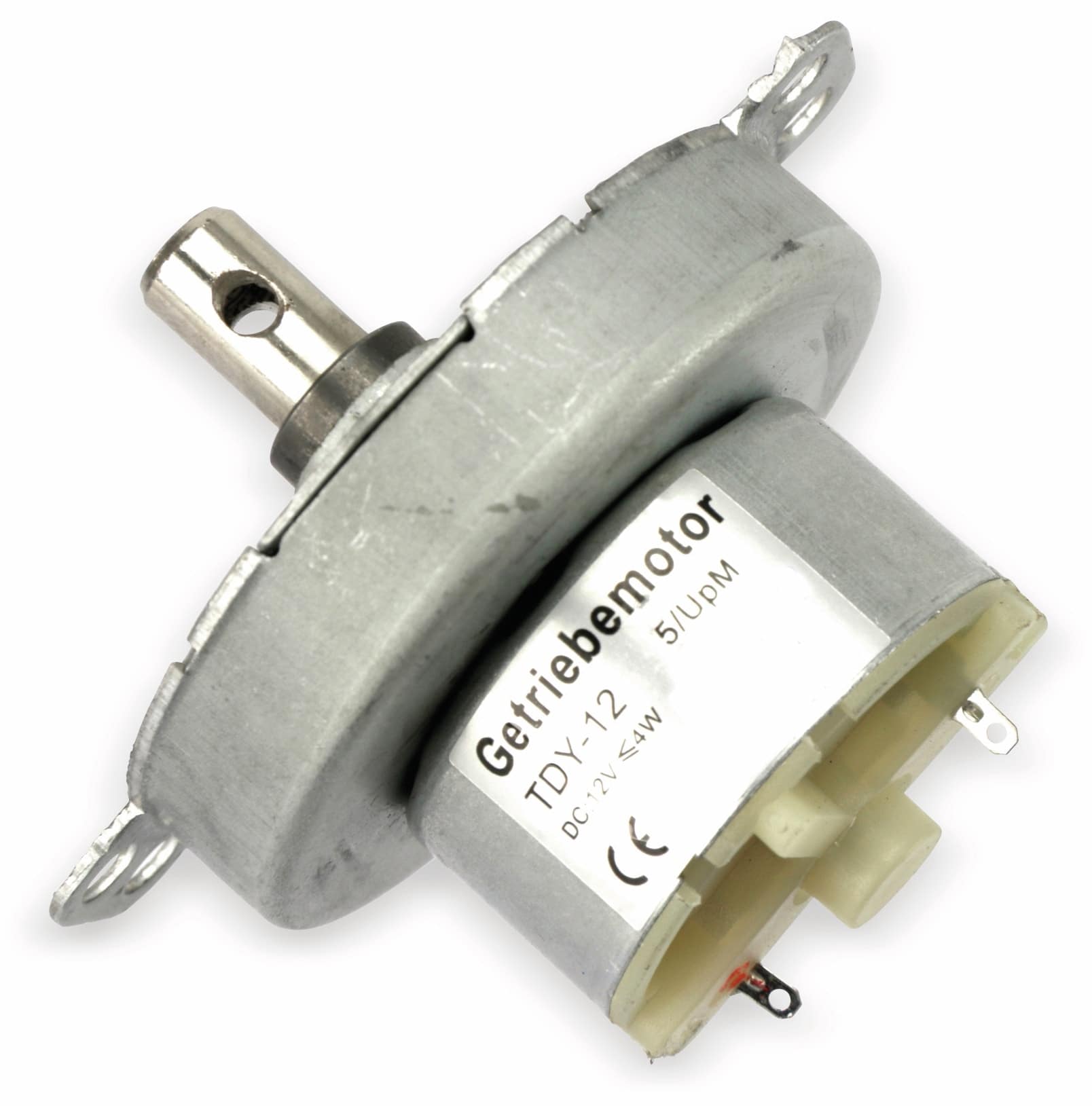 Gleichstrom-Getriebemotor TDY-12, 12 V-, 0,18 A, 5 U/min