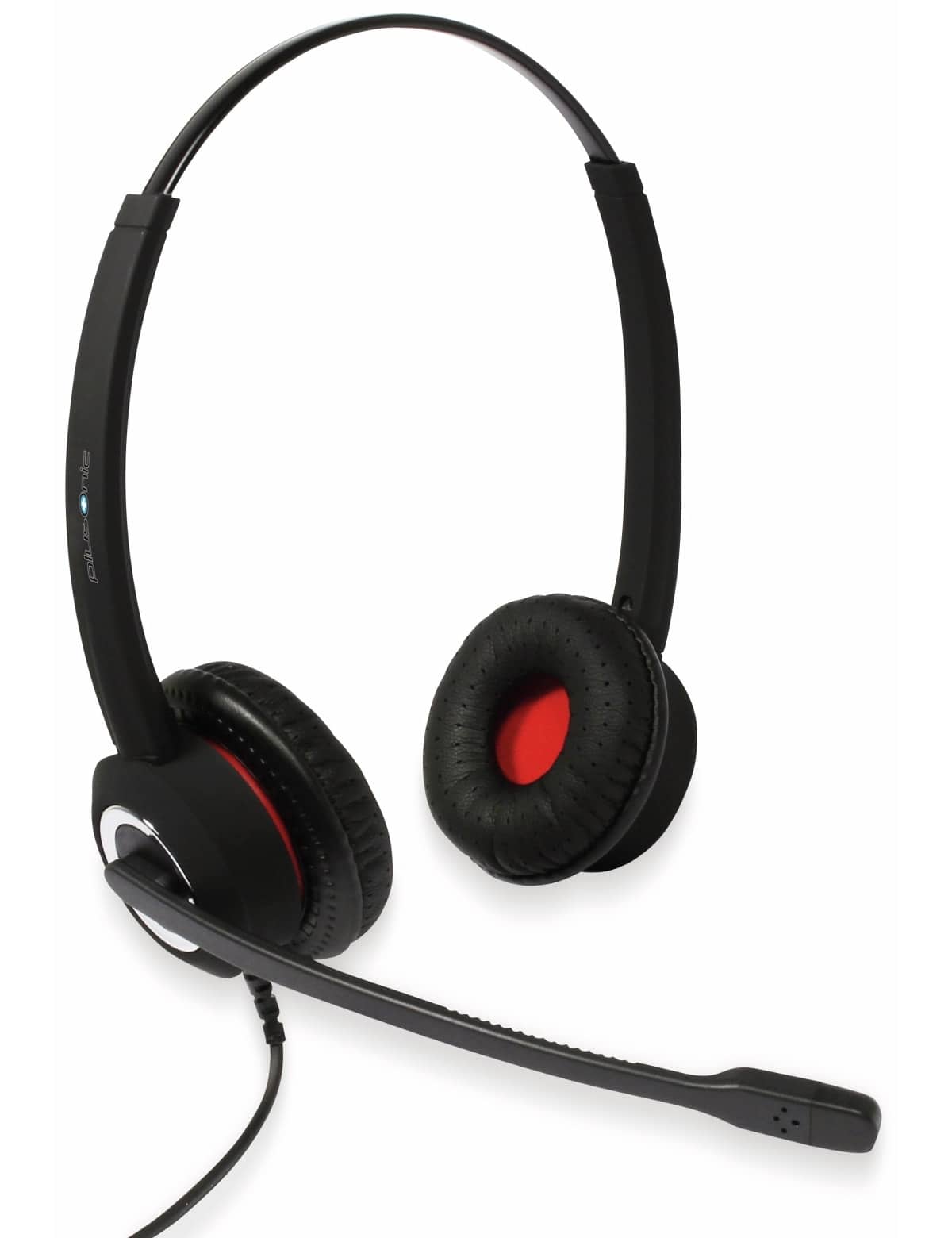 PLUSONIC Headset 6337-10.2P_BBB, USB, Binaural, BBB kompatibel