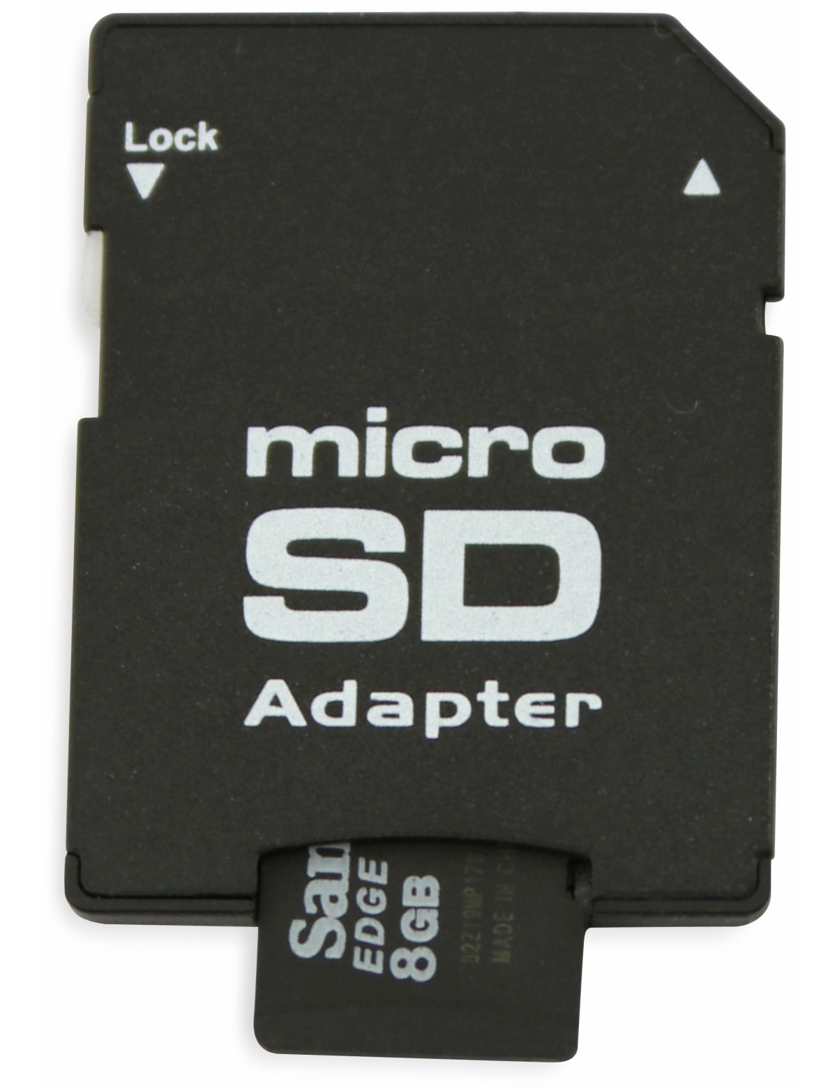 SanDisk microSDHC Speicherkarte, 8 GB, Class 4, mit Adapter