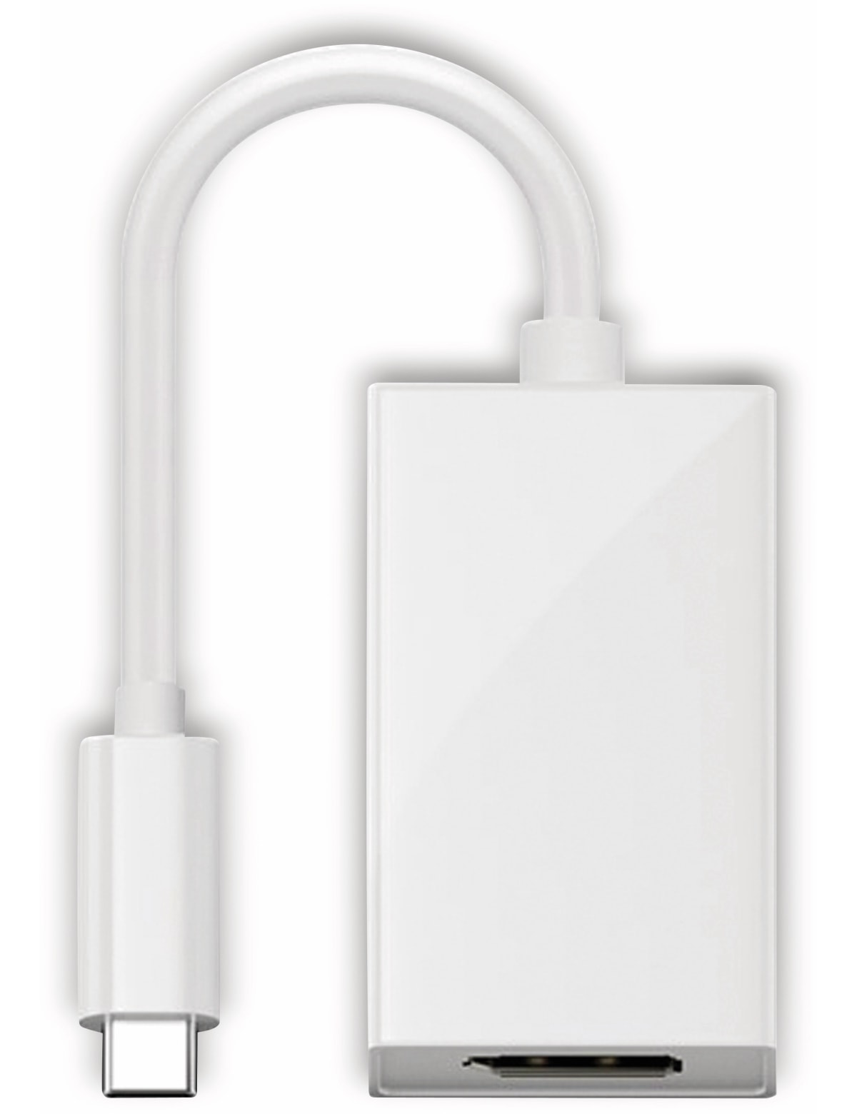 GOOBAY DisplayPort Adapter 66257, USB-C, 0,2 m, weiß
