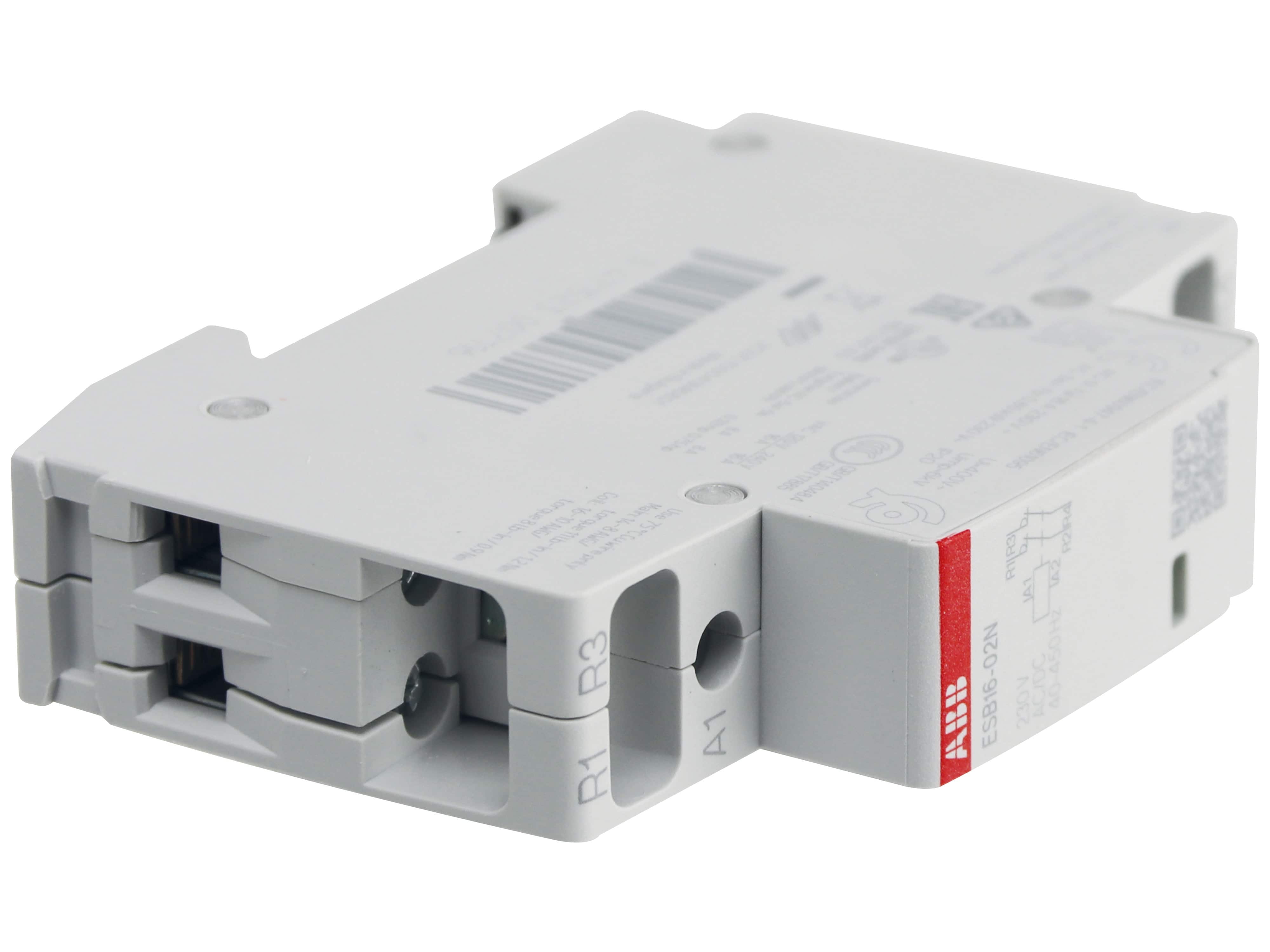 ABB Installationsschütz ESB16-02N-06, 16 A, 0S/2Ö, 230 V