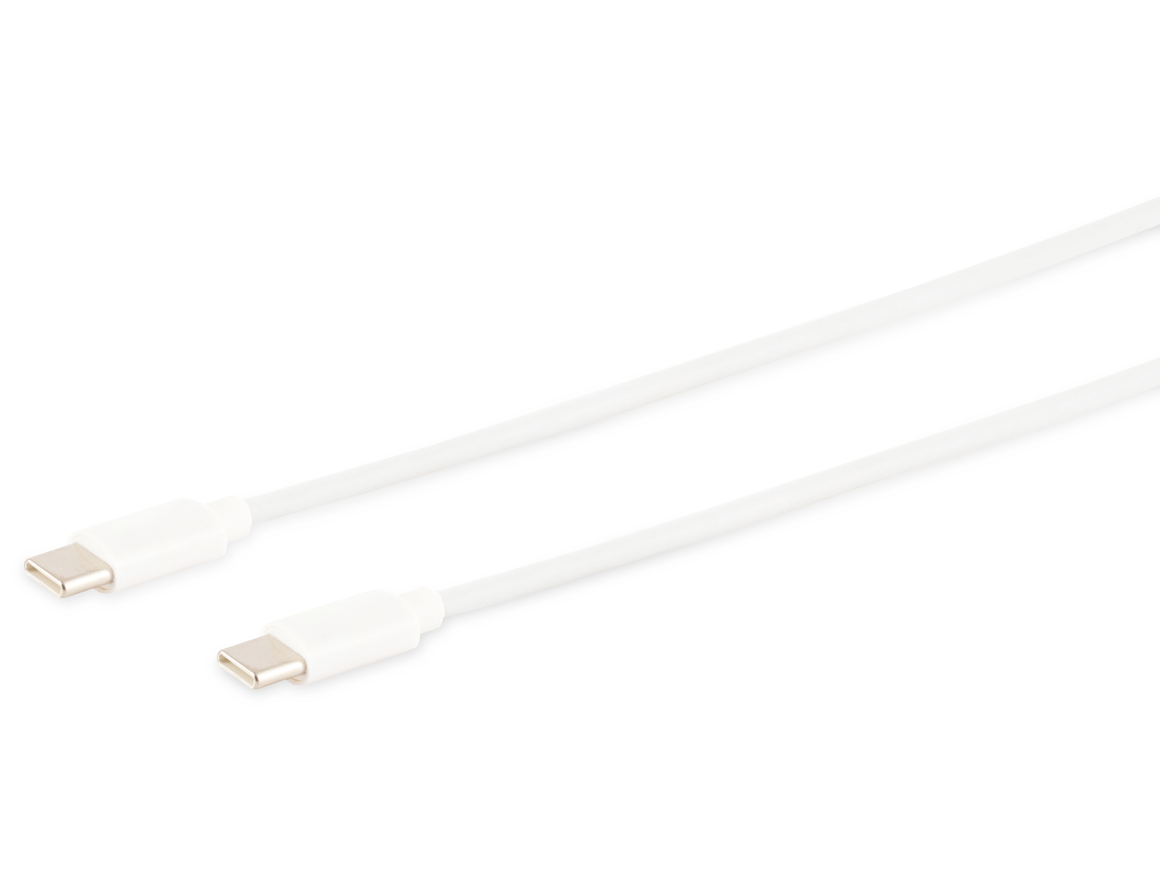 S-IMPULS USB-C Ladekabel, 2.0, ABS, weiß, 0,5 m