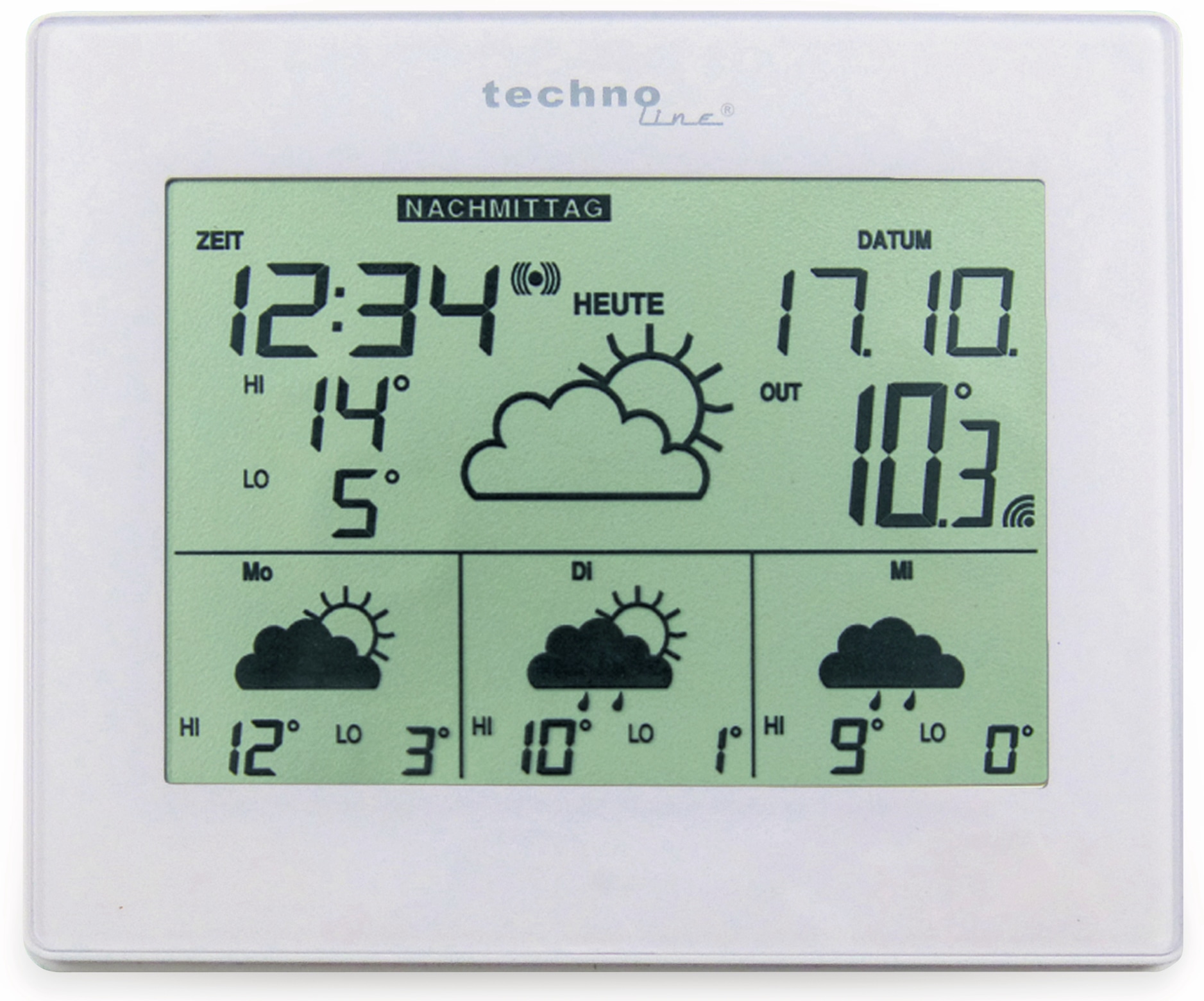 TechnoLine Funk-Wetterstation WD 4012, satellitengestützt