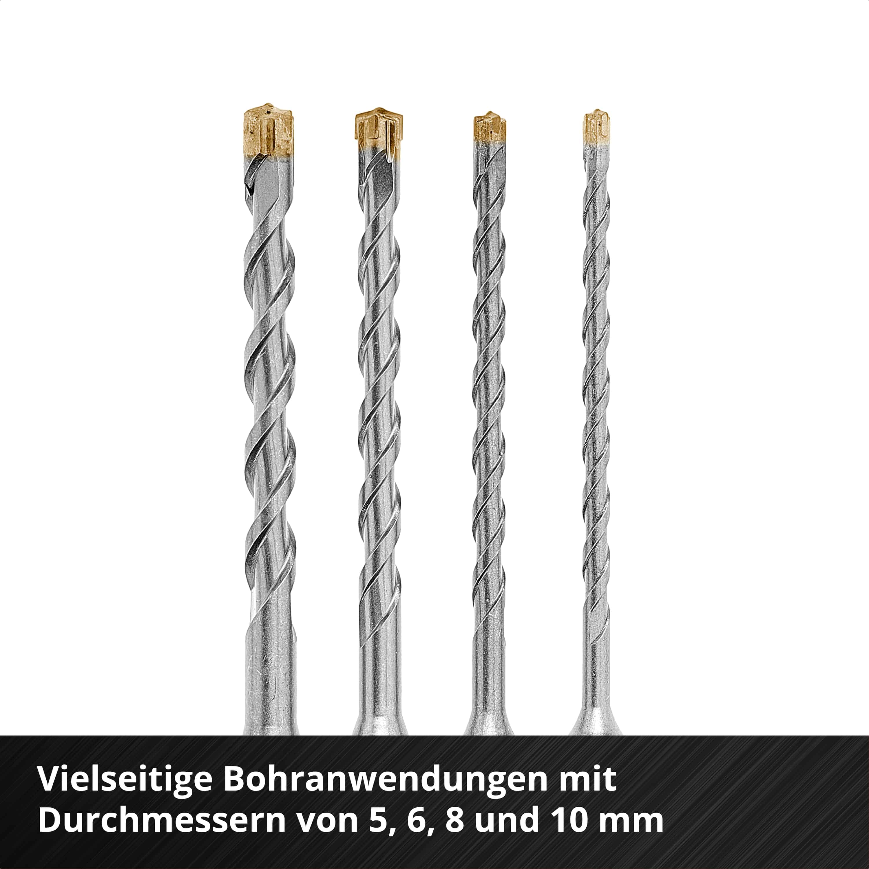 KWB SDS-Plus Hammerbohrer-Set, 268494, 160 mm, 4-teilig