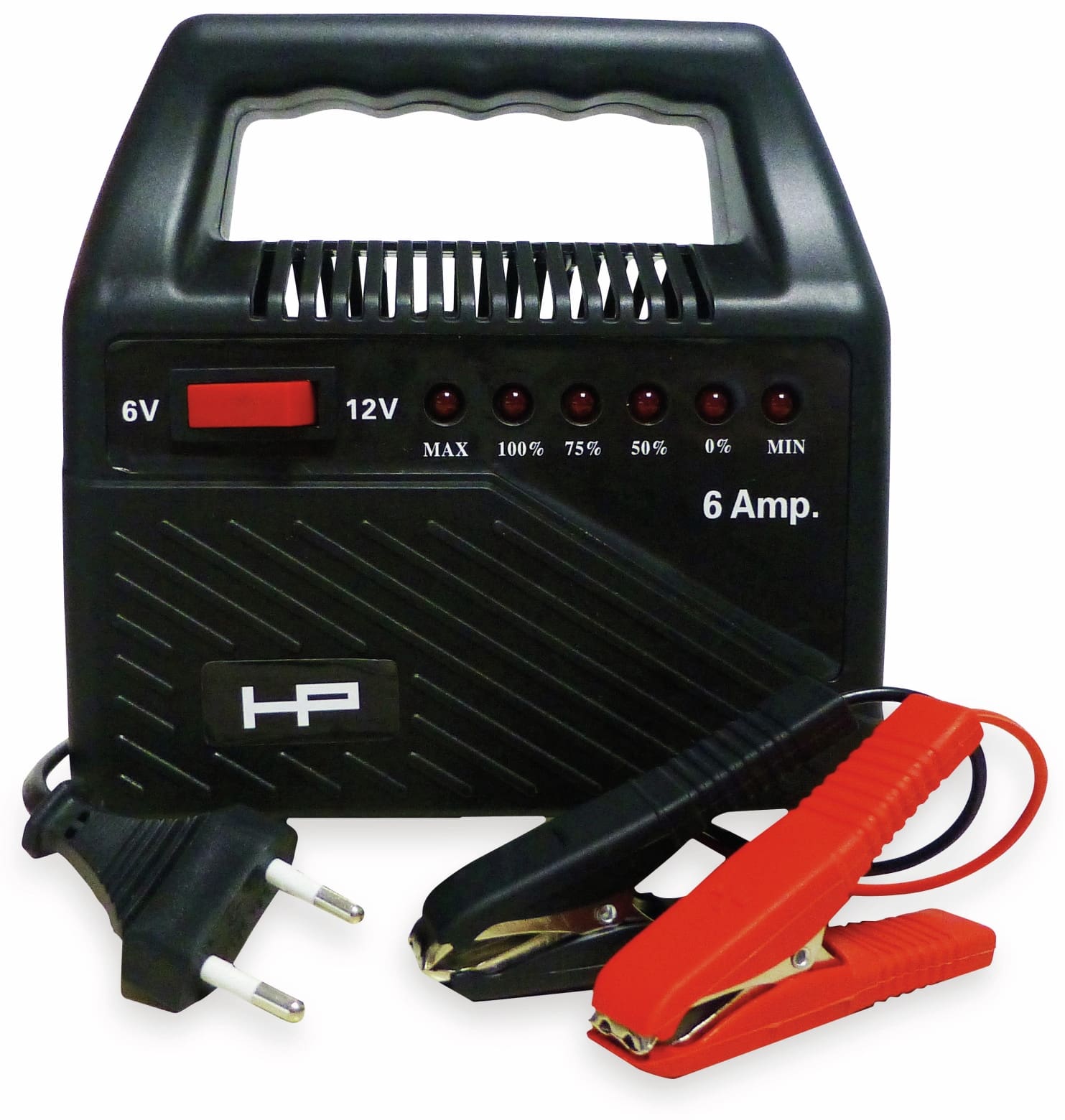 HP AUTOZUBEHÖR Batterie-Ladegerät 20502, 6/12 V-, 6 A