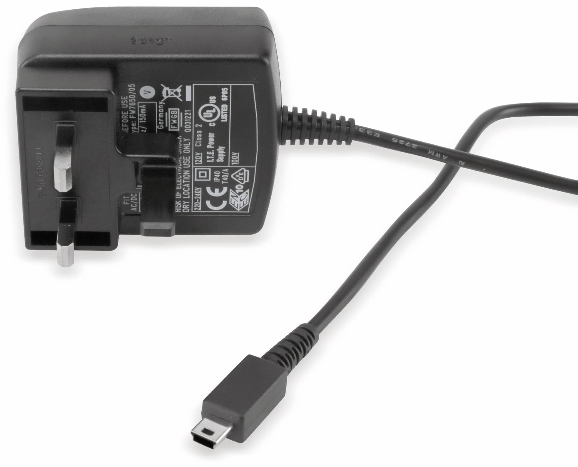 Friwo Stecker-Reisenetzteil mit USB-Ausgang FW7650/05, 5 V-/1 A