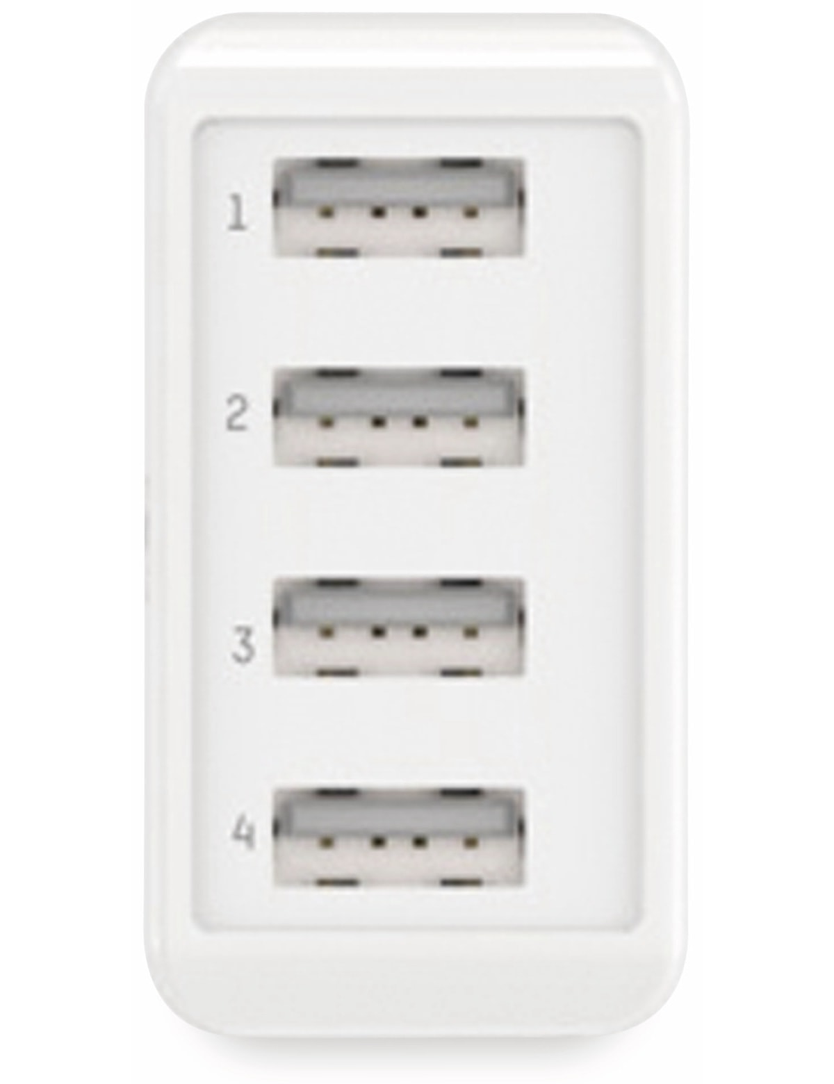 ANSMANN USB-Ladegerät HC430, 30 W, 5 V, 3 A, 4-Port, weiß