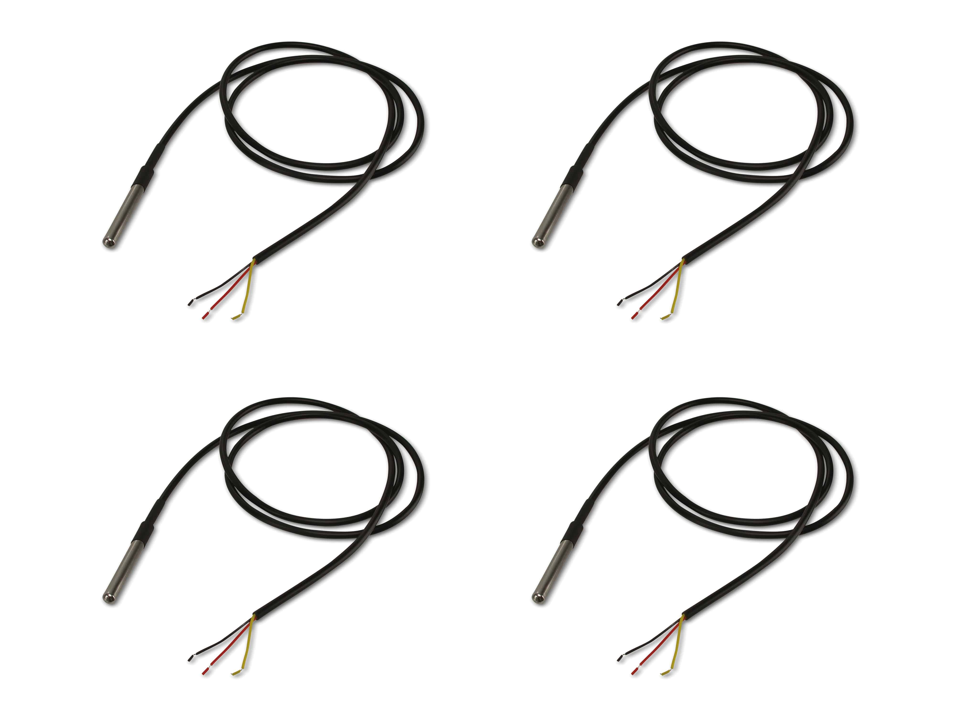 SHELLY Temperatursensor DS18B20, 4 Stück