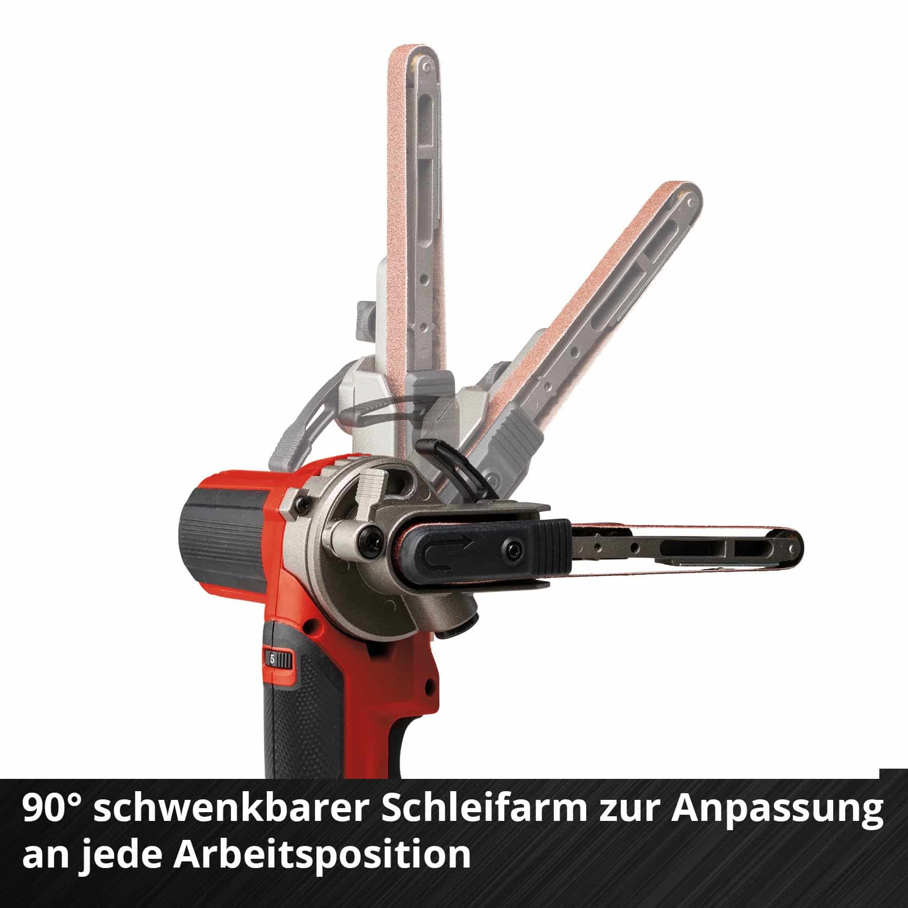 EINHELL Akku-Bandfeile TE-BF 18 Li Kit (1x 4,0 Ah)