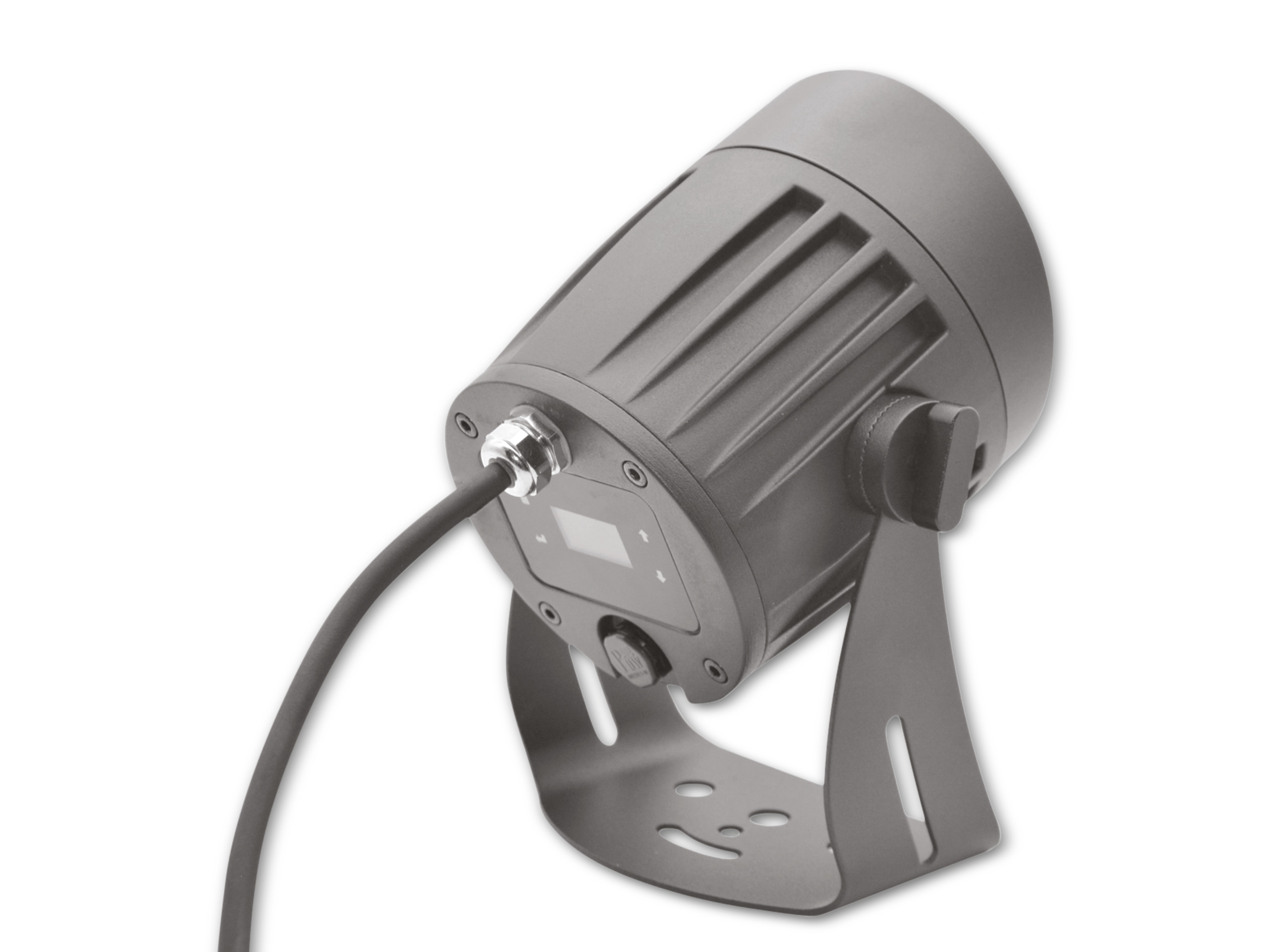 EUROLITE LED-Outdoor-Spot, 15 W, RGBW, QuickDMX mit Erdspieß