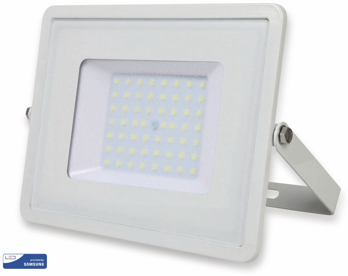 V-TAC LED-Flutlichtstrahler VT-50 (410), EEK: F, 50 W, 4000 lm, 4000K