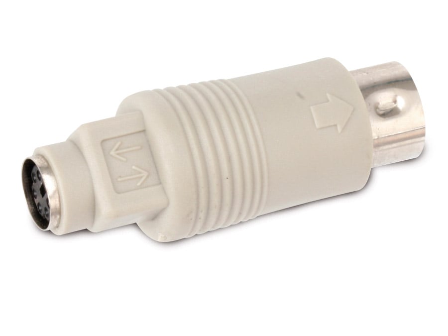 S-IMPULS Tastatur-Adapter, DIN-Stecker auf PS/2-Kupplung