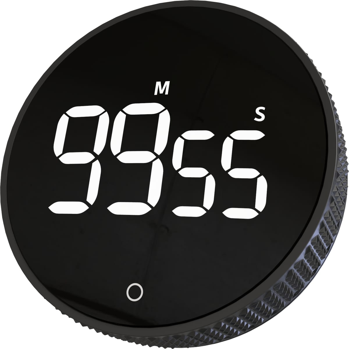 DAYHOME Digitaler Timer/Stoppuhr YT6712-SW, mit Magnet, schwarz