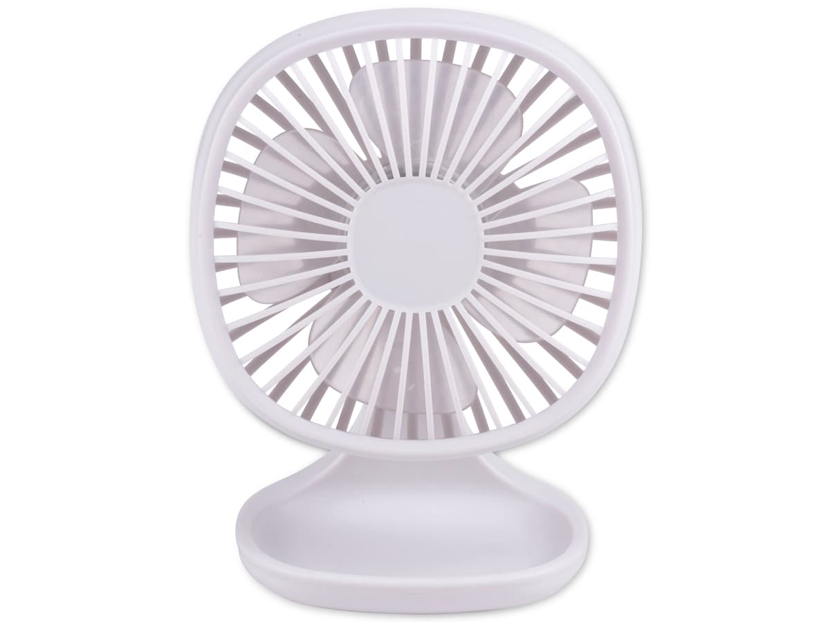 LIFETIME AIR Mini-Ventilator 5 W, USB, weiß