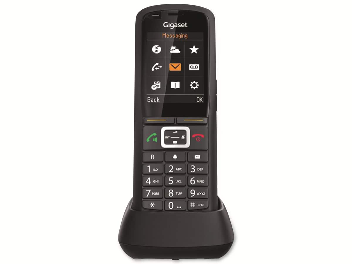 GIGASET Telefon R700H Pro, schwarz