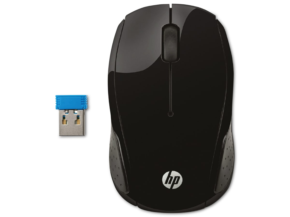 HP Maus 200, Wireless, schwarz