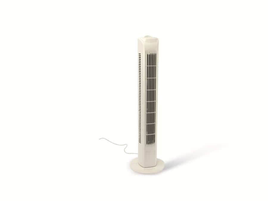 LIFETIME AIR Turmventilator, 45 W, weiß