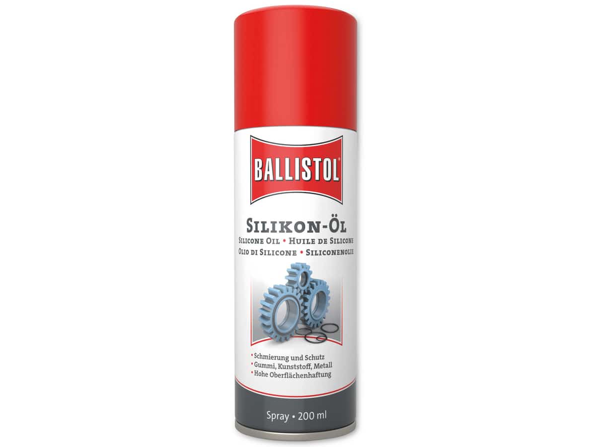 BALLISTOL Silikon-Öl Spray, 200 ml