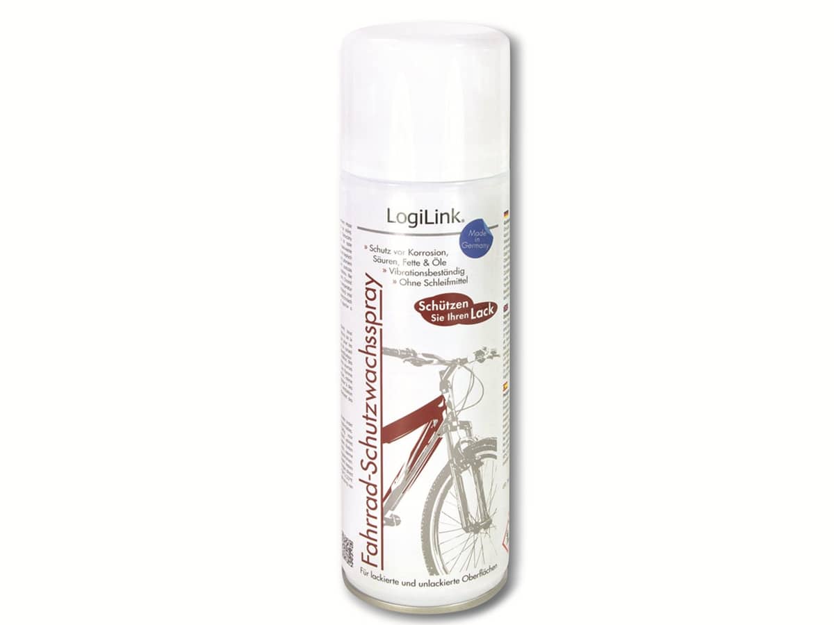 LOGILINK Schutzwachsspray für Fahrräder, 300 ml