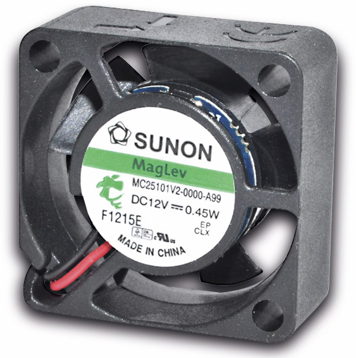 SUNON Axiallüfter MF35101V21000UA99, 35x35x10 mm, 12 V-