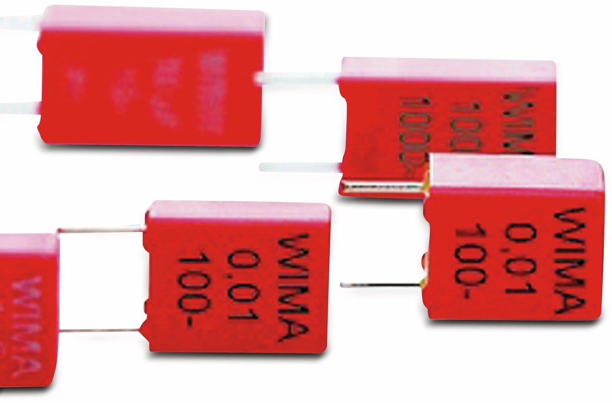 WIMA Folienkondensator, 0,68 UF, 63 V, radial, RM 5, MKS2C036801E00KSSD