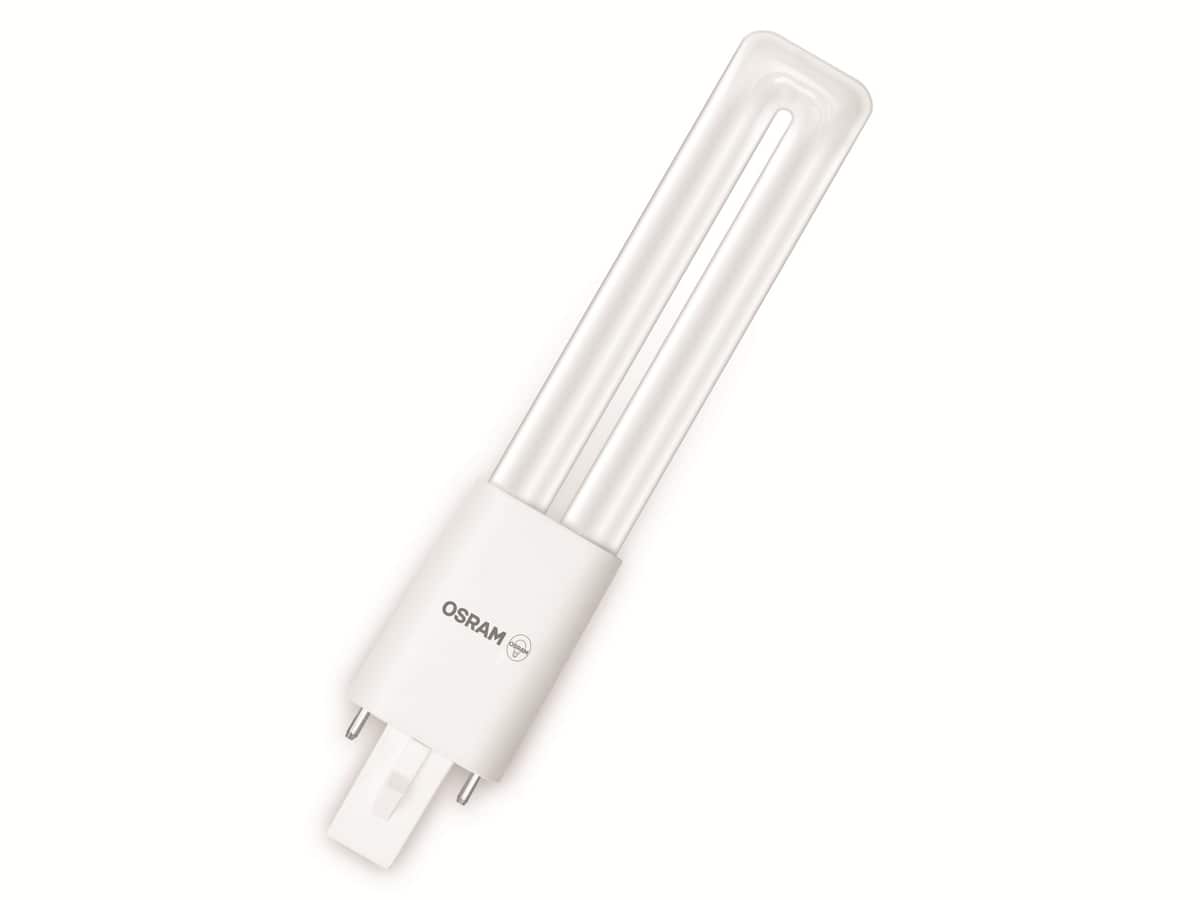 OSRAM LED-Lampe, Dulux S9, G23, EEK: F, 4,5W, 450lm, 3000K