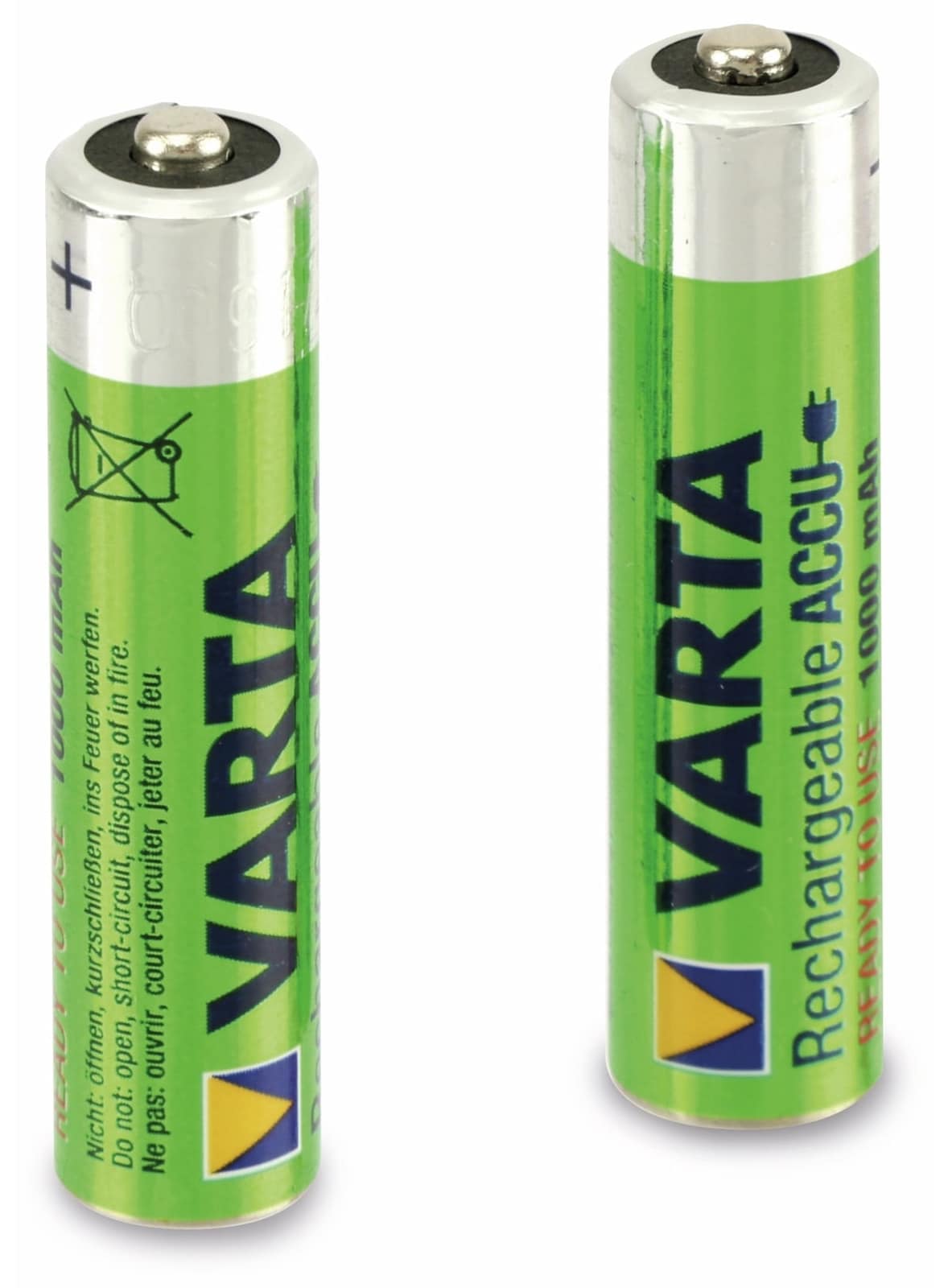 VARTA NiMH-Micro-Akku 5703, 1000 mAh, 2 Stück