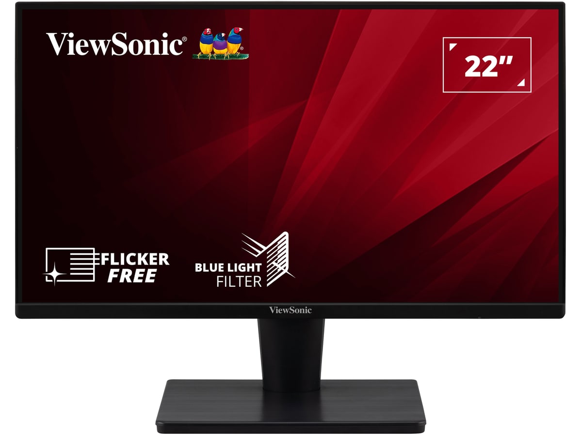 VIEWSONIC Monitor VA2215-H, 54,6cm (21,5"), 16:9, VGA, HDMI