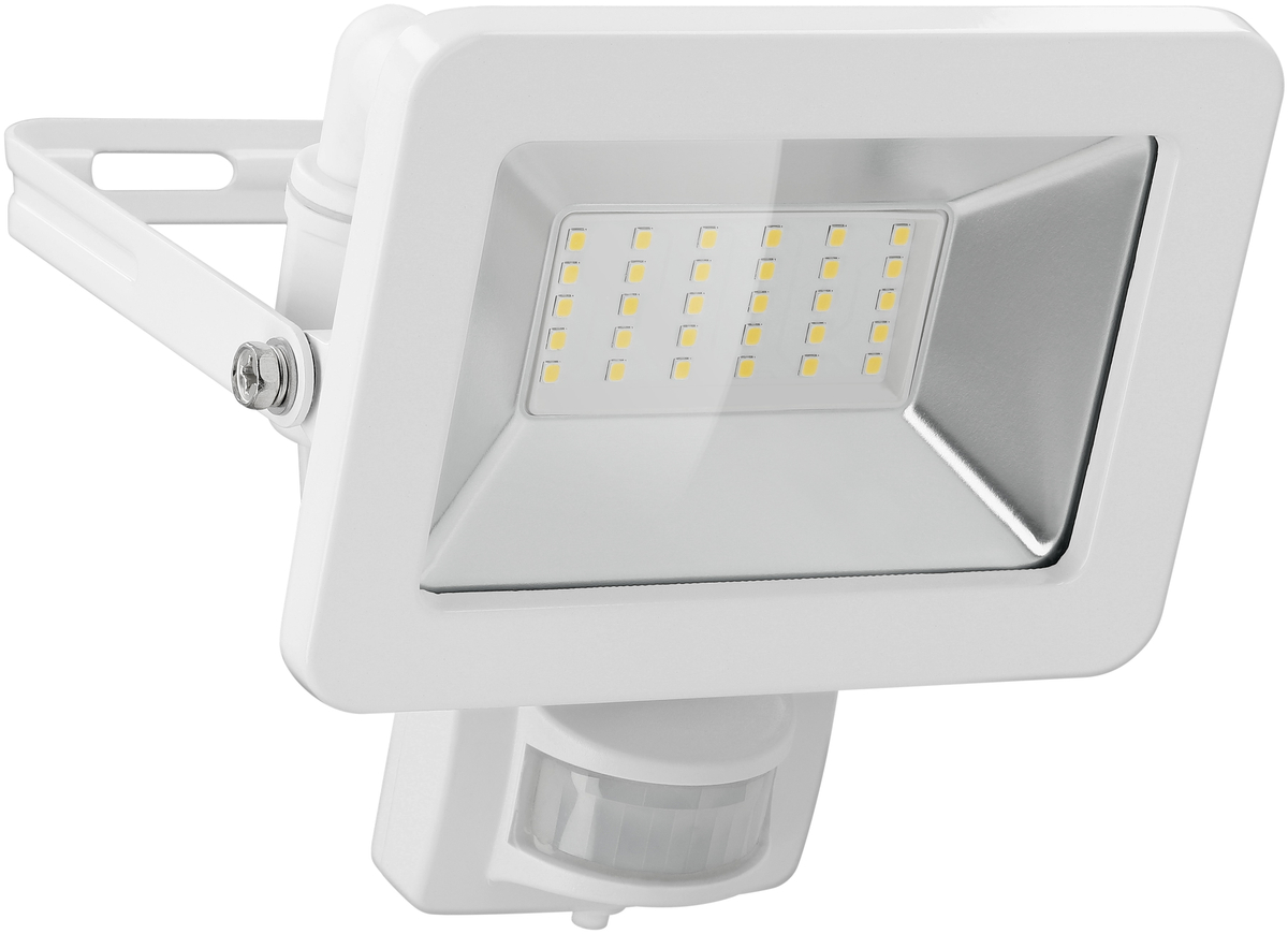 GOOBAY LED-Fluter mit Bewegungsmelder, 30W, 2550lm, 4000K, weiß