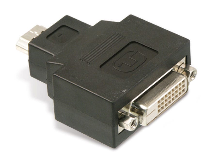 S-IMPULS HDMI-Adapter, A-Stecker/DVI-Kupplung