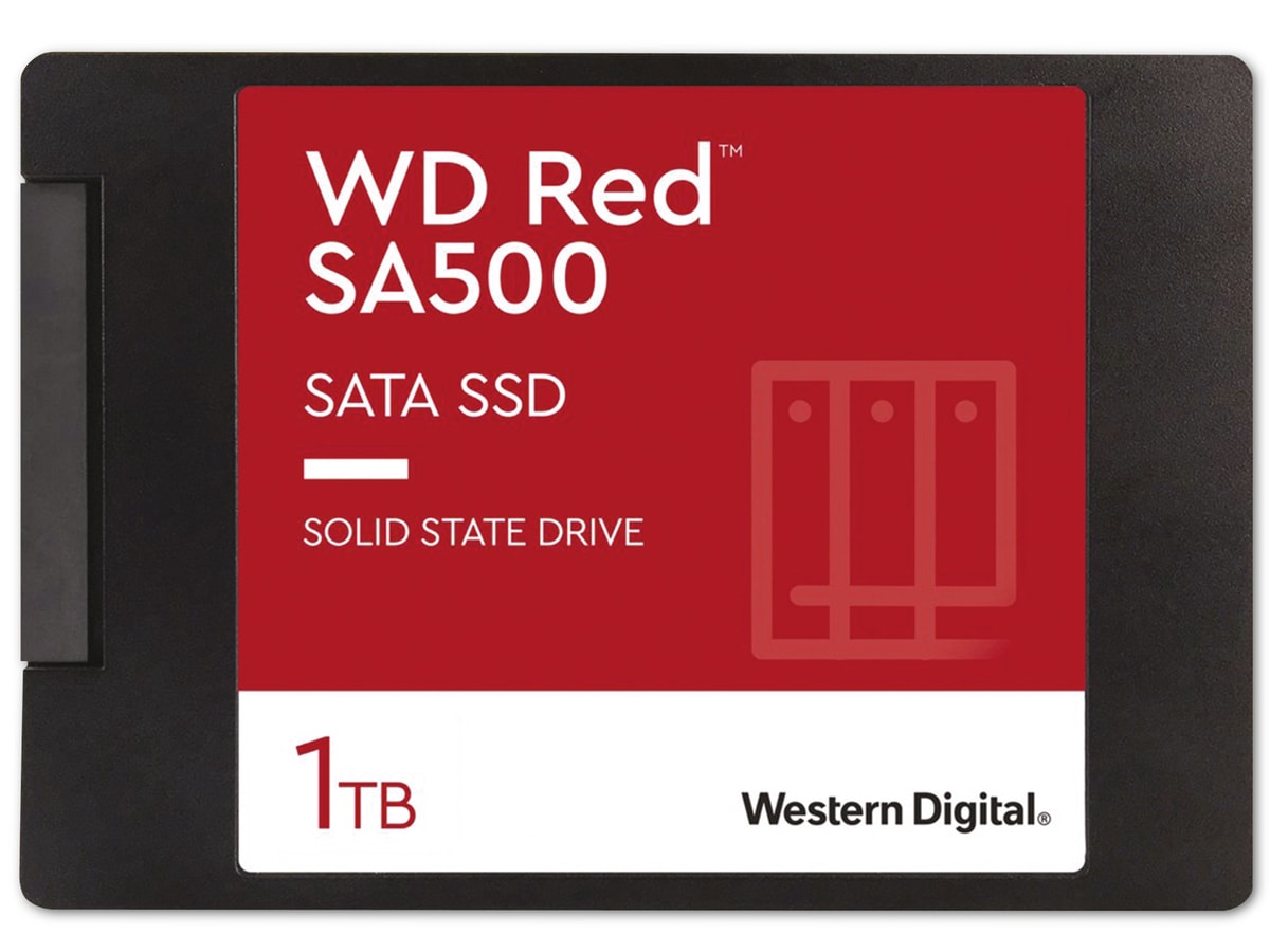 WESTERN DIGITAL SATA-SSD WD Red SA500, 1 TB, 7mm, intern