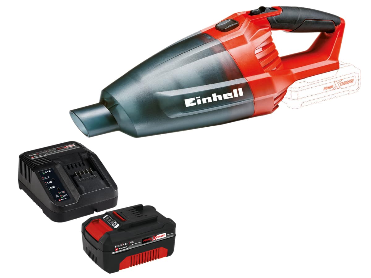 EINHELL Akku-Handstaubsauger, TE-VC 18 Li Kit (1x 4,0 Ah)