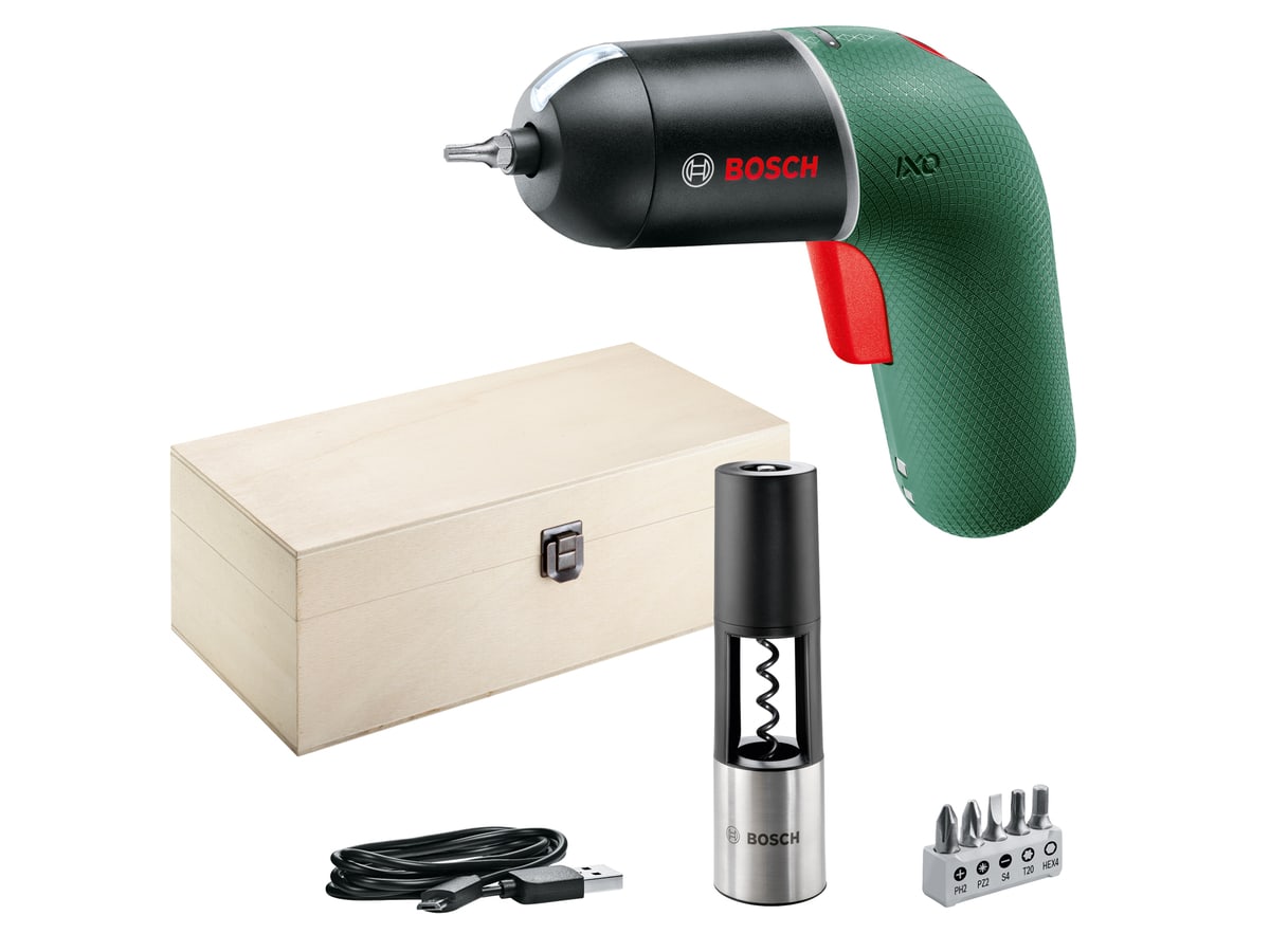 BOSCH Akku-Schrauber, IXO VI Vino Set, 3,6 V, 1,5 Ah, 06039C7103