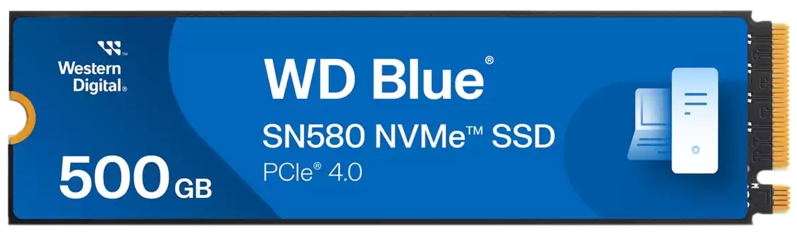 WESTERN DIGITAL M.2 SSD Blue SN580 500GB