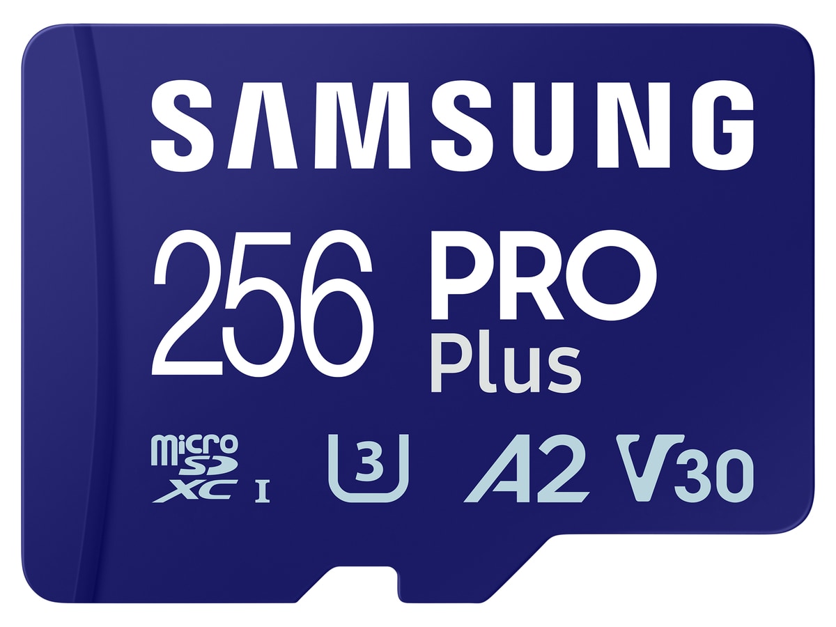 SAMSUNG MicroSDXC-Speicherkarte PRO Plus (2023) 256GB inkl. Adapter