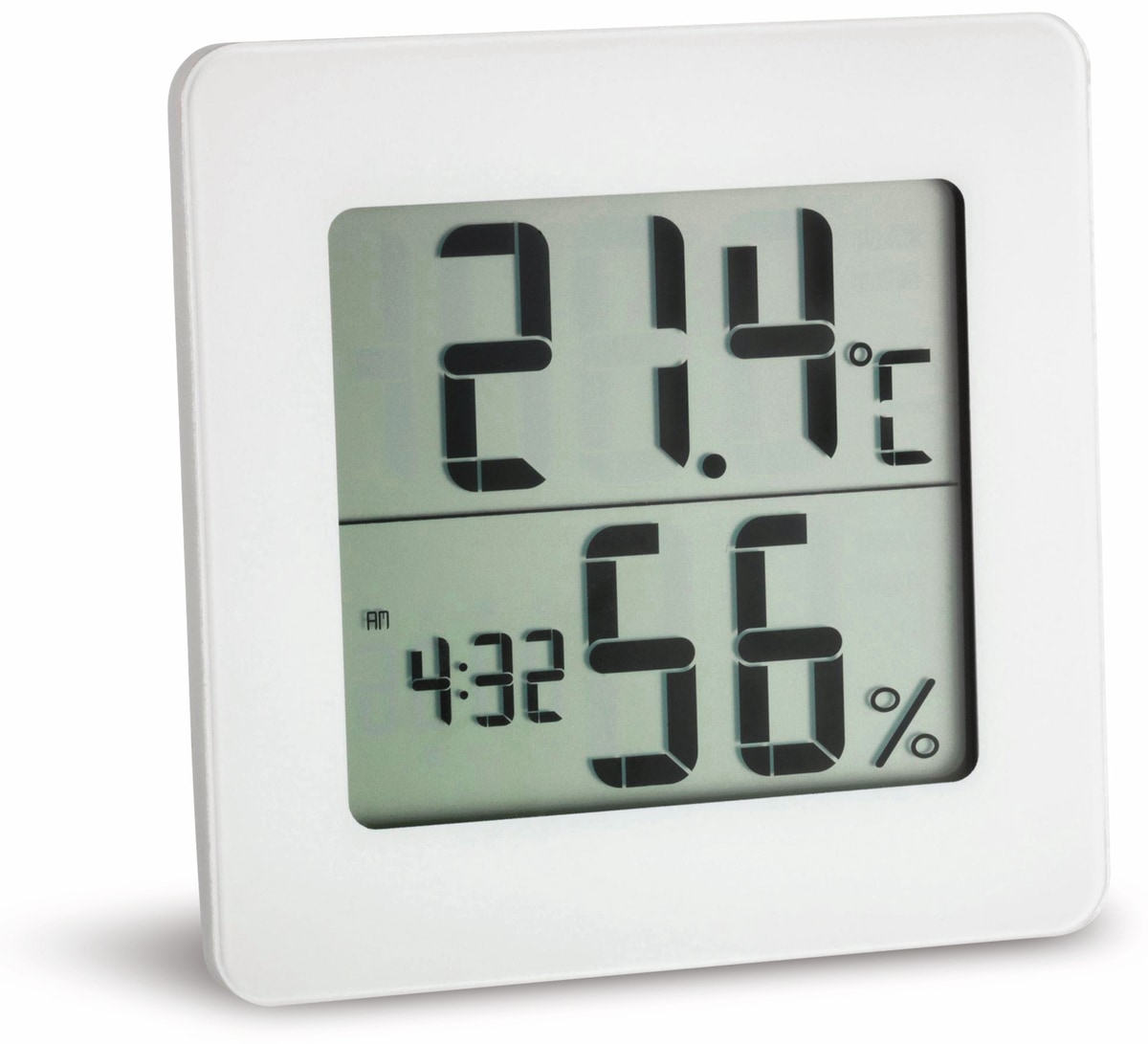 TFA Digitales Thermo-Hygrometer 30.5033.02, weiß